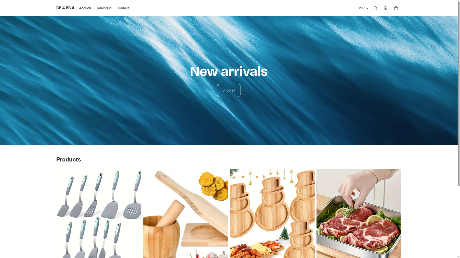 website screenshot of https://whensk.shop/