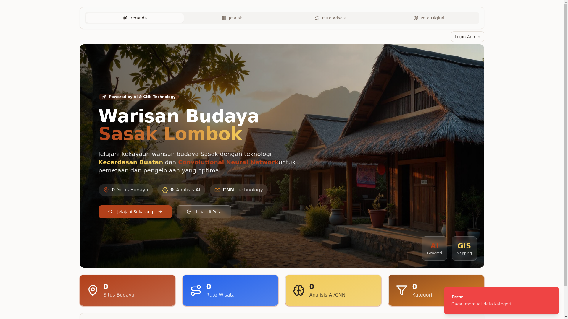 website screenshot of https://warisan-budaya-sasak.pages.dev/
