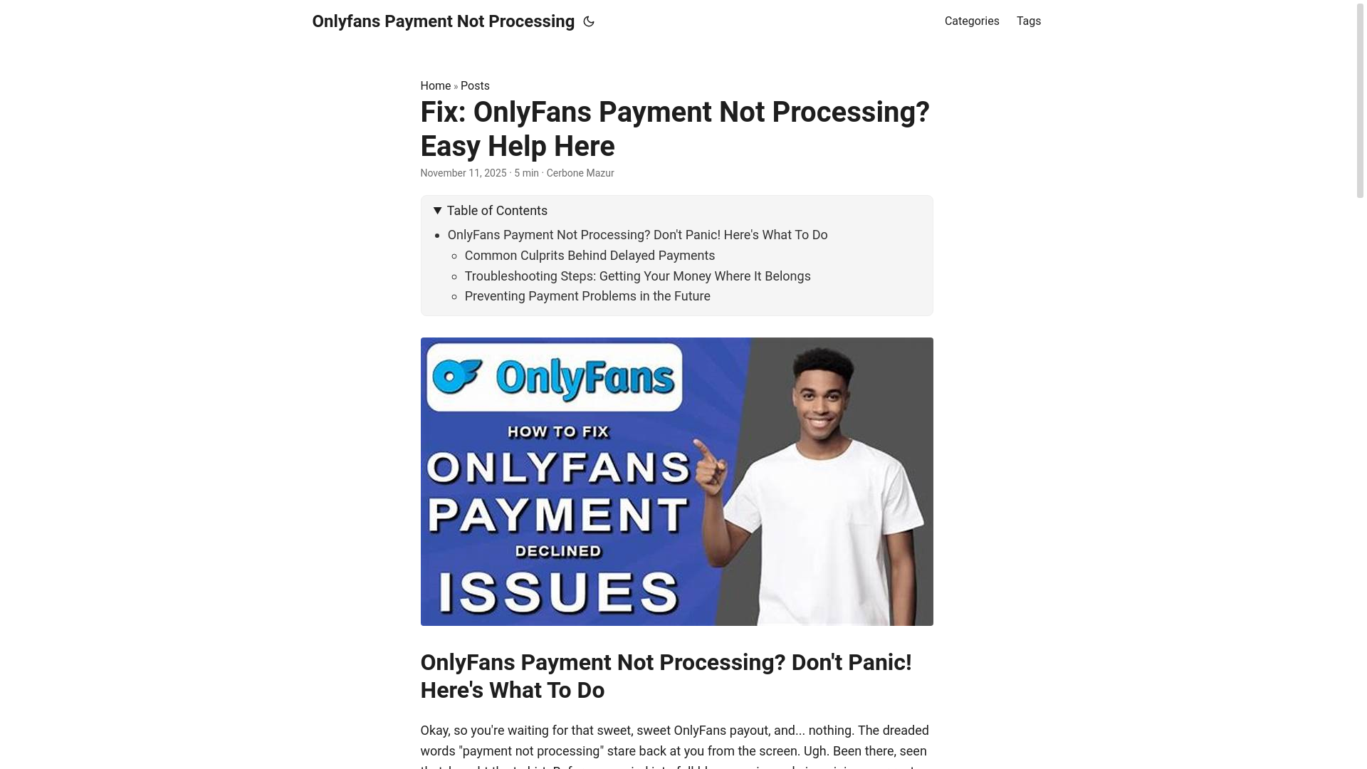 website screenshot of https://onlyfans-payment-not-processing.pages.dev/