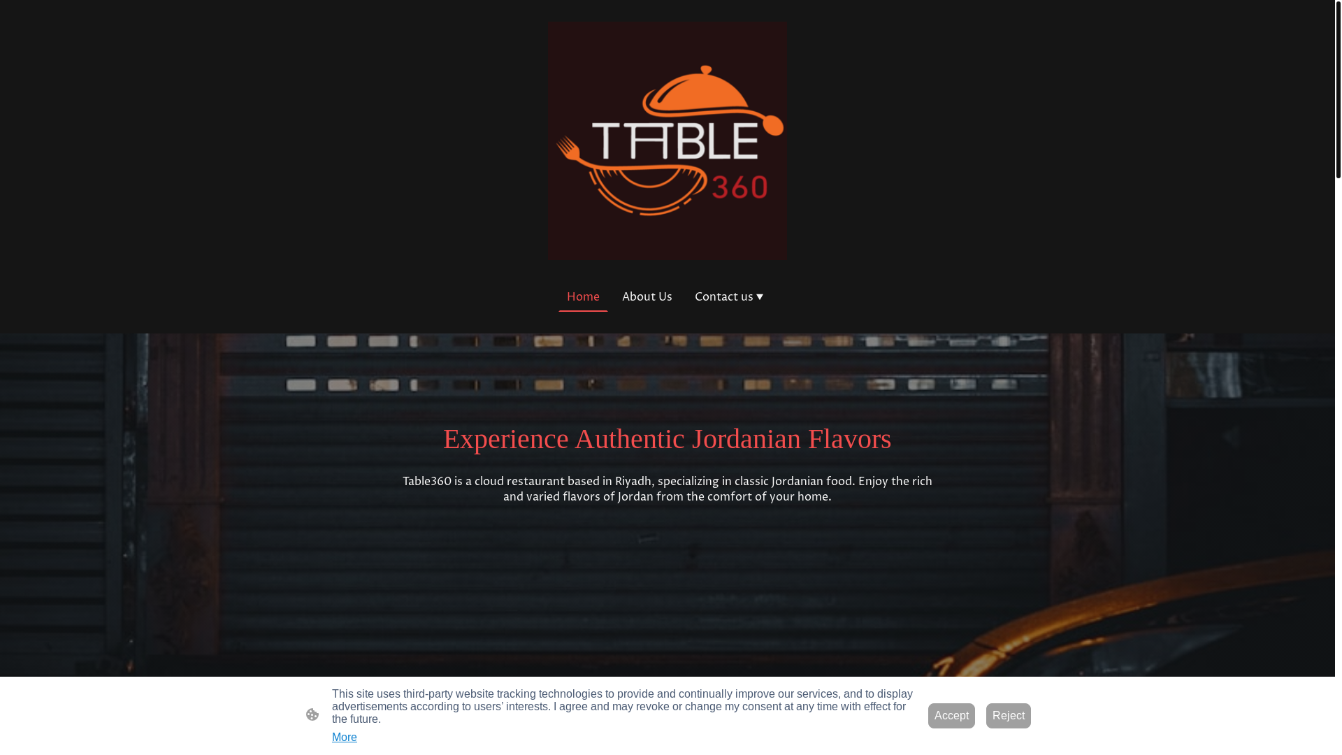 website screenshot of https://table360.online/