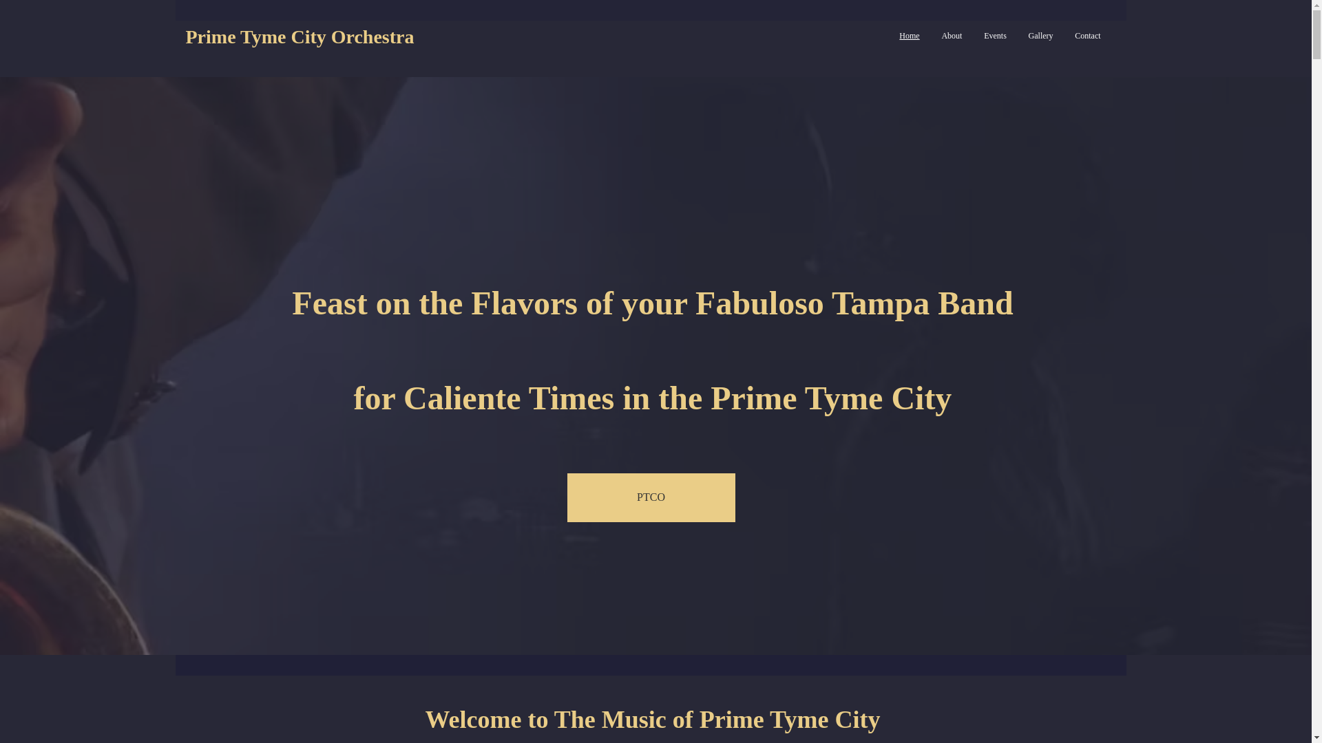 website screenshot of https://primetymecityorchestra.org/