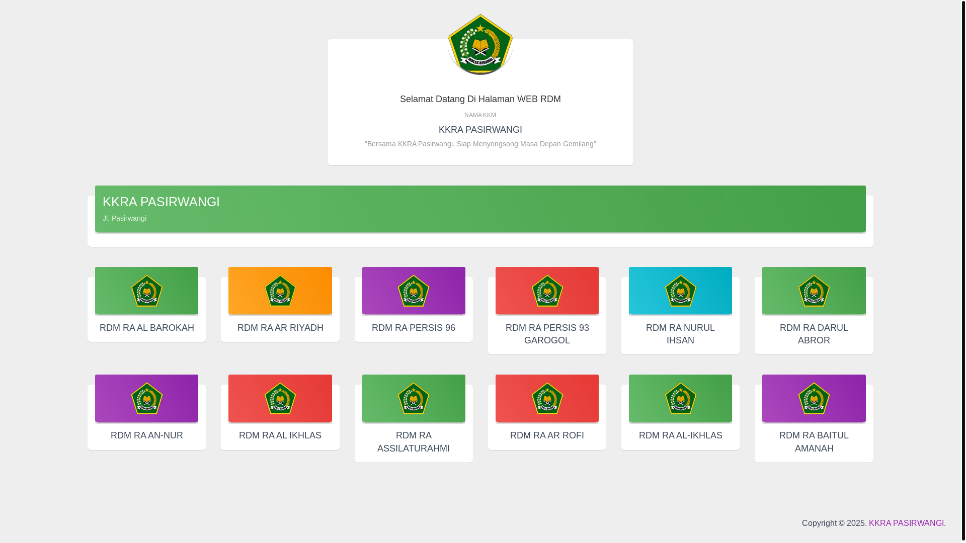 website screenshot of https://kkra-pasirwangi.my.id/