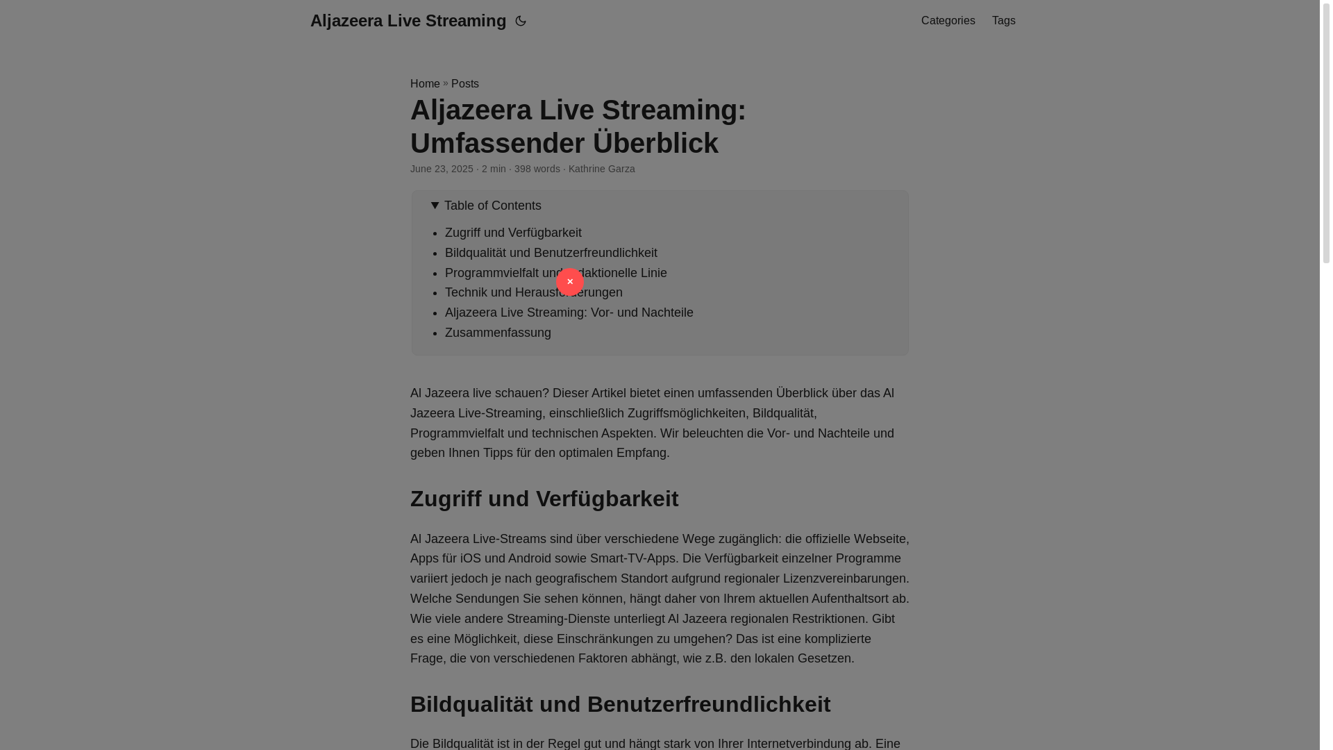 website screenshot of https://aljazeera-live-streaming20250625.pages.dev/