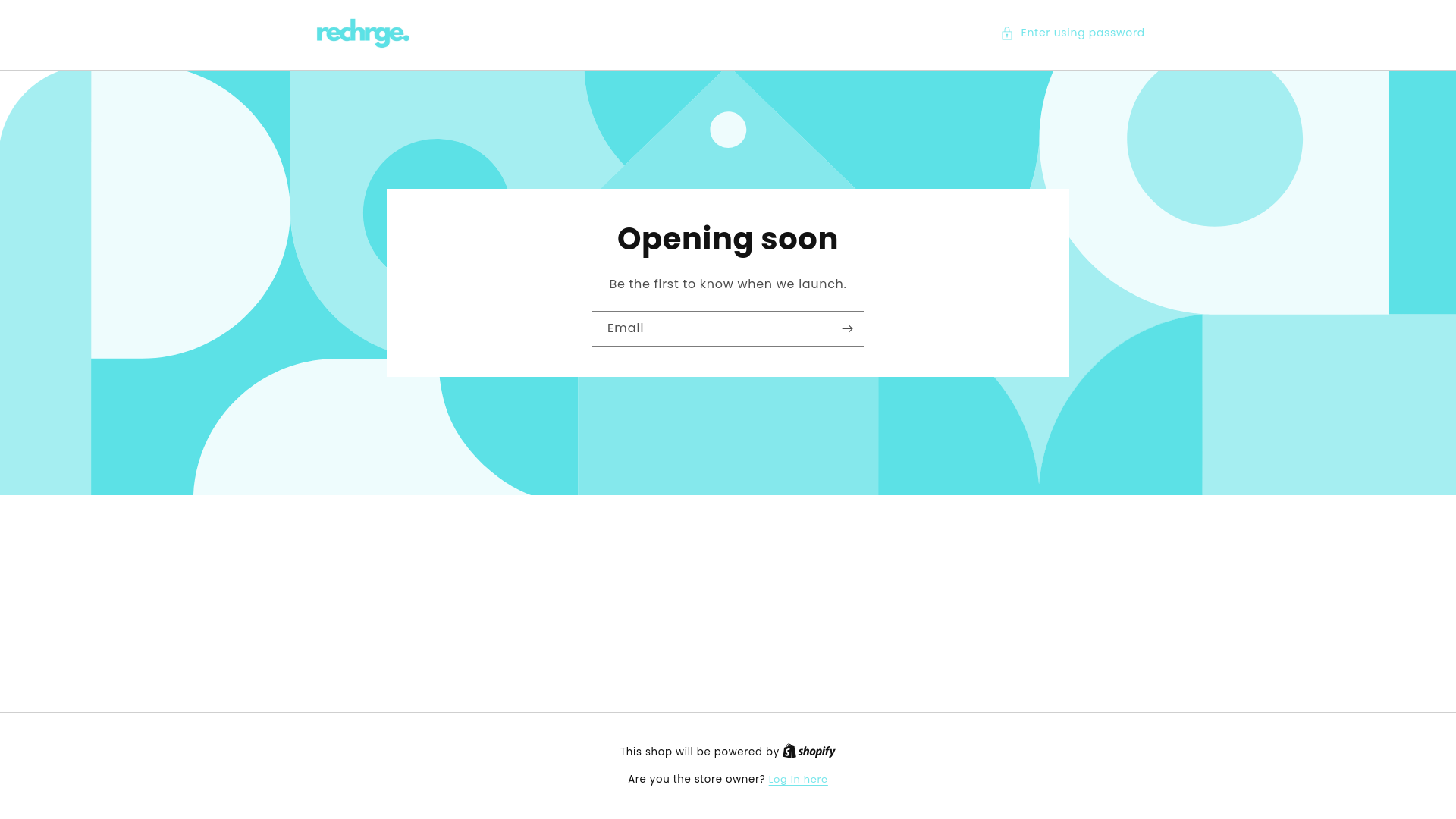 website screenshot of https://rechrgesupplements.com/