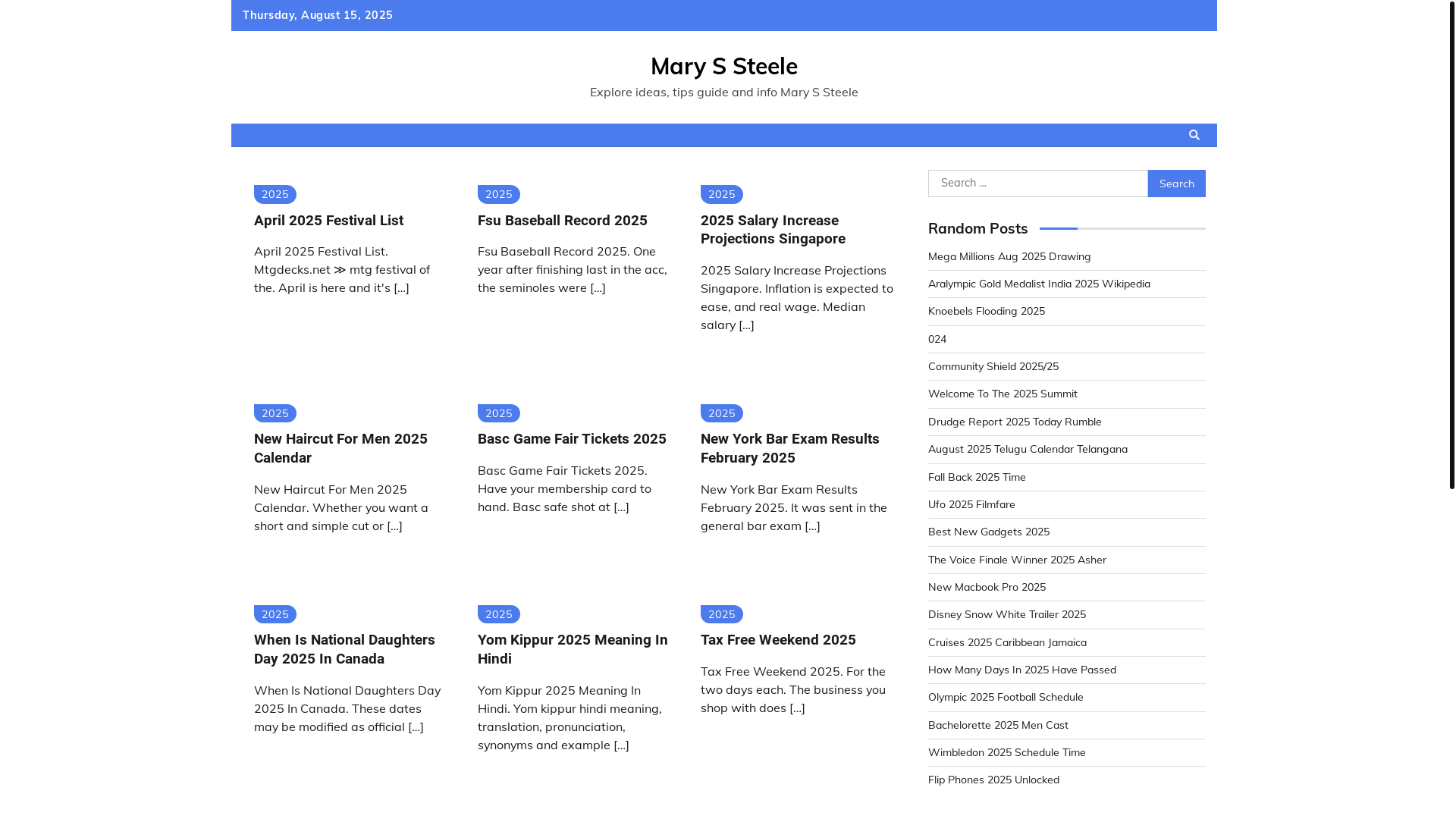 website screenshot of https://maryssteelem.pages.dev/