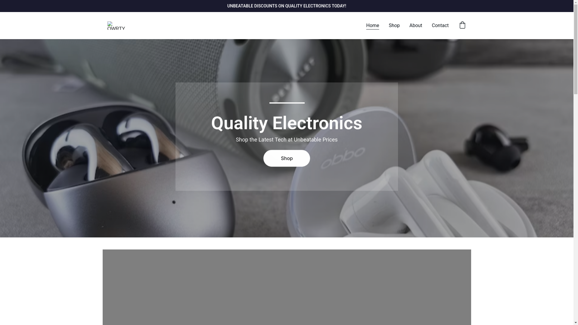 website screenshot of https://qwrtytrading.in/