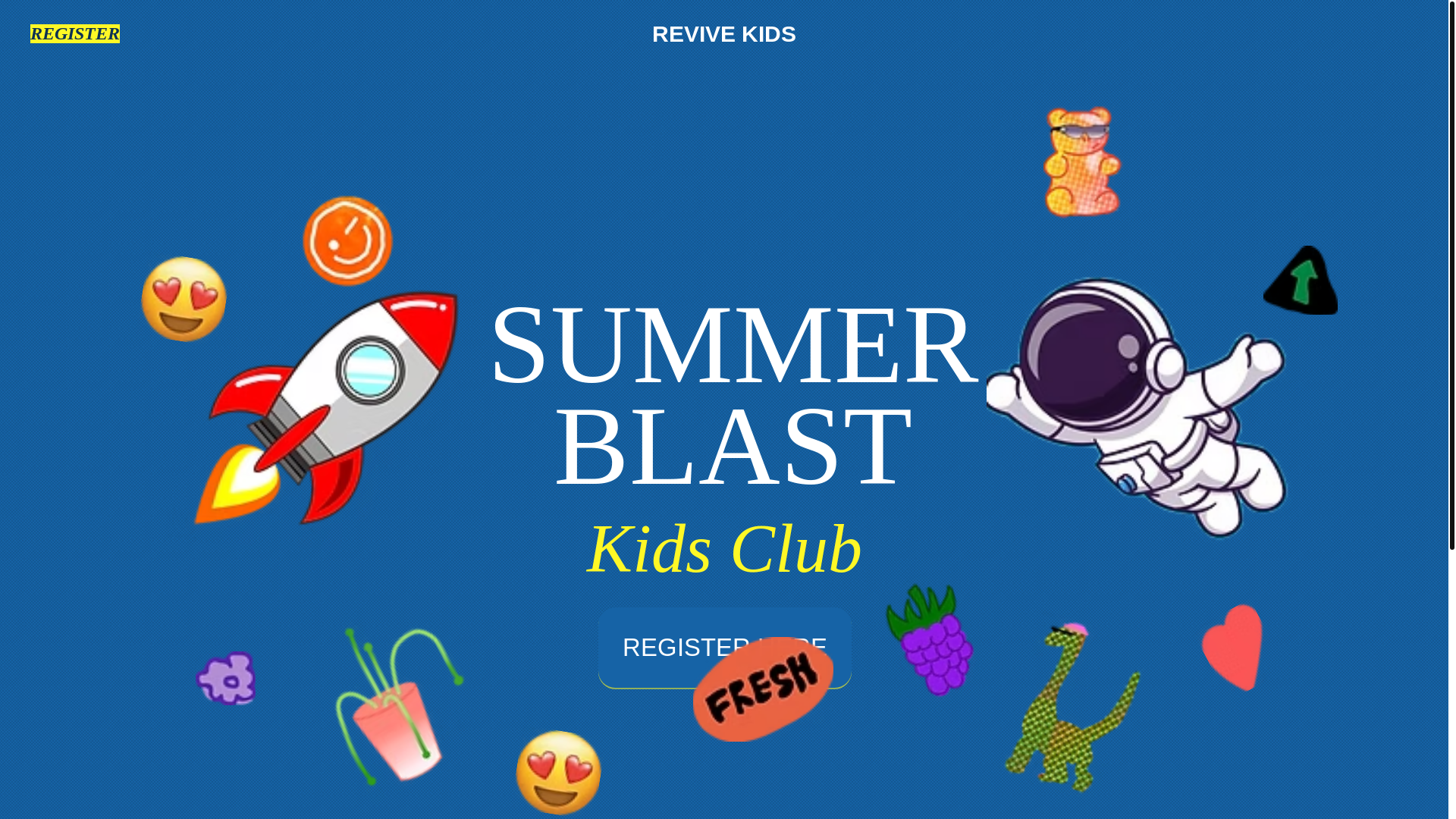 website screenshot of https://revivekids.co.uk/