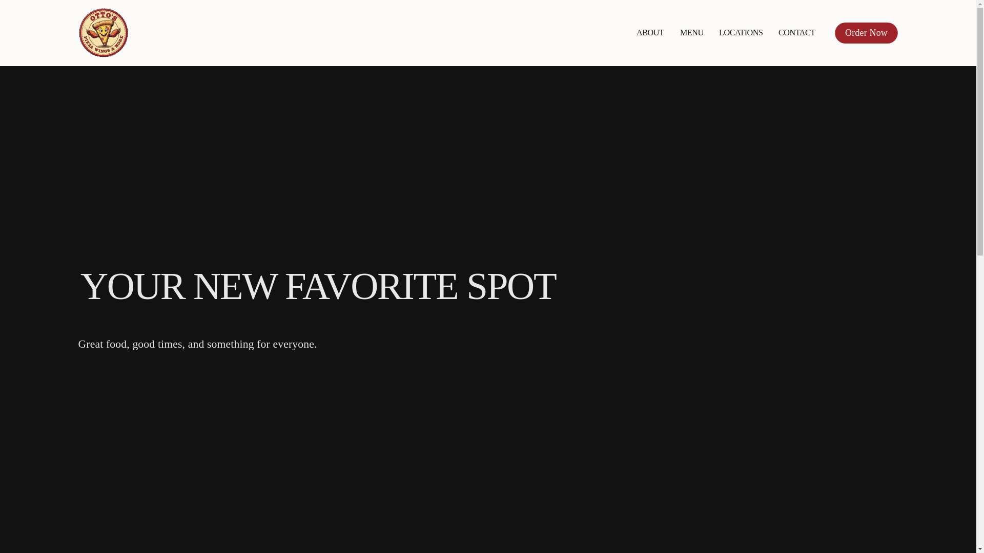 website screenshot of https://ottospizzany.com/