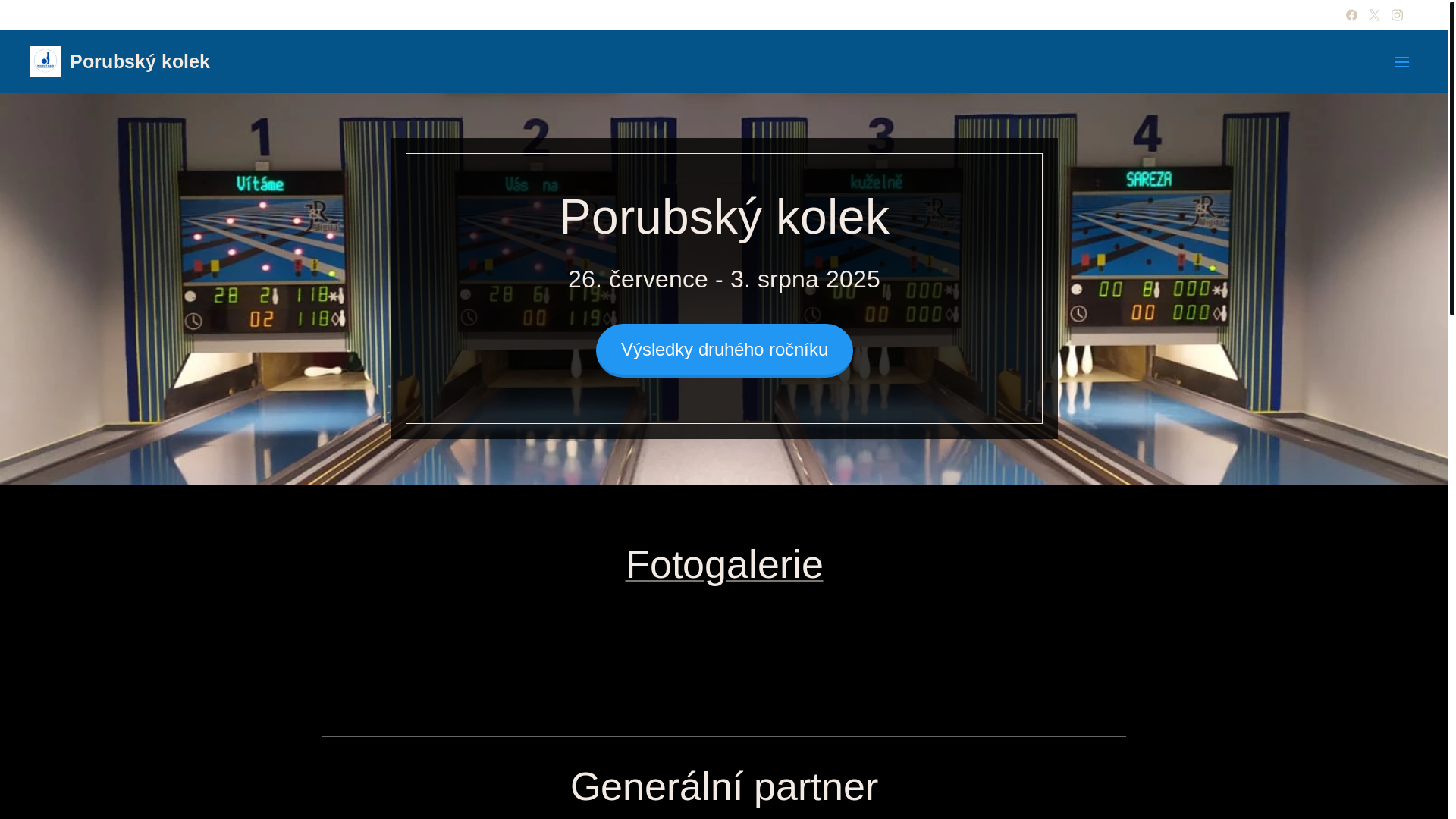 website screenshot of https://porubsky-kolek.cz/