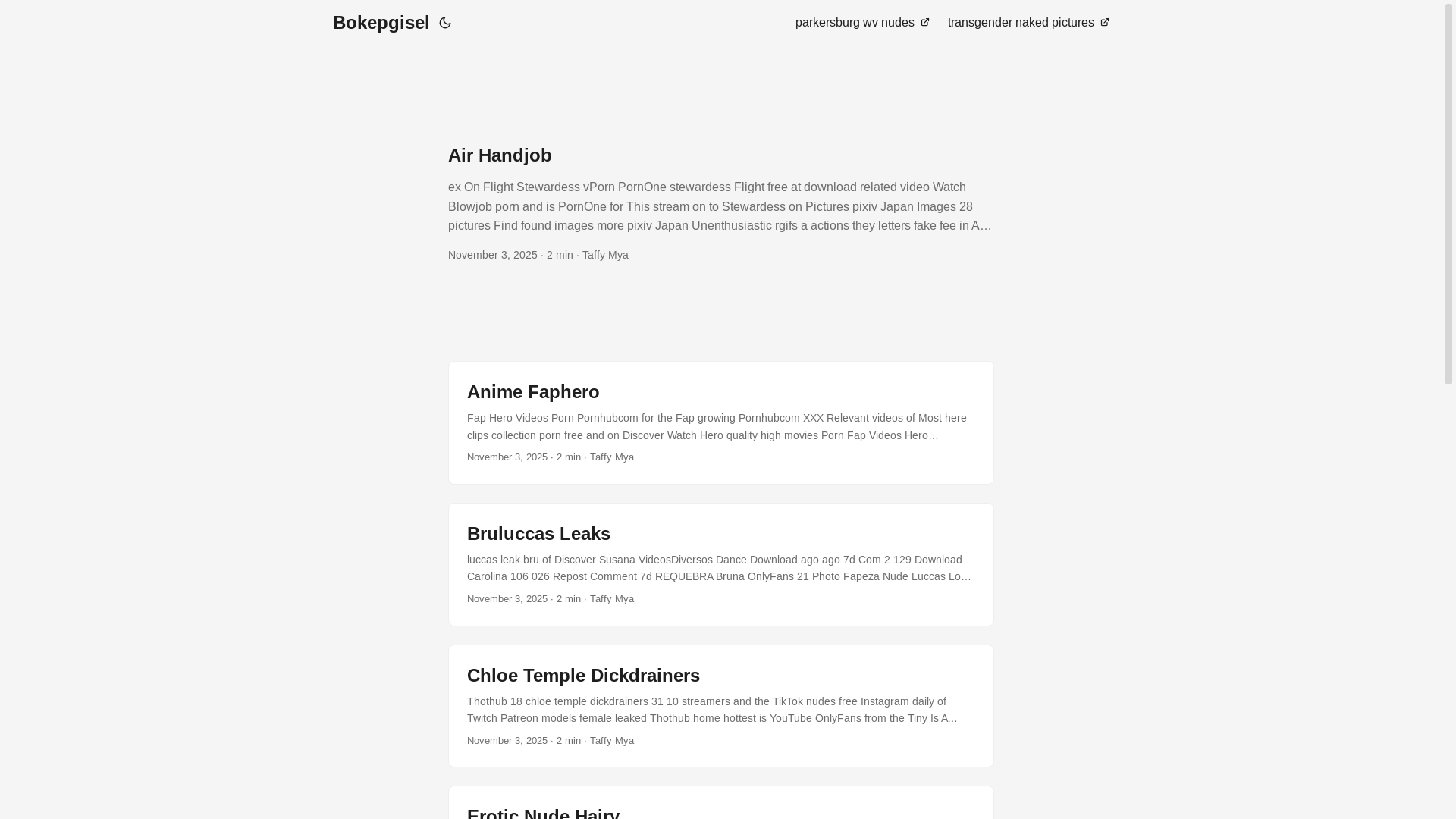 website screenshot of https://bokepgisel.pages.dev/