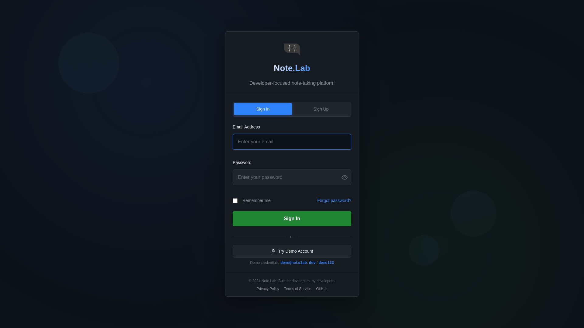 website screenshot of https://note-lab.pages.dev/