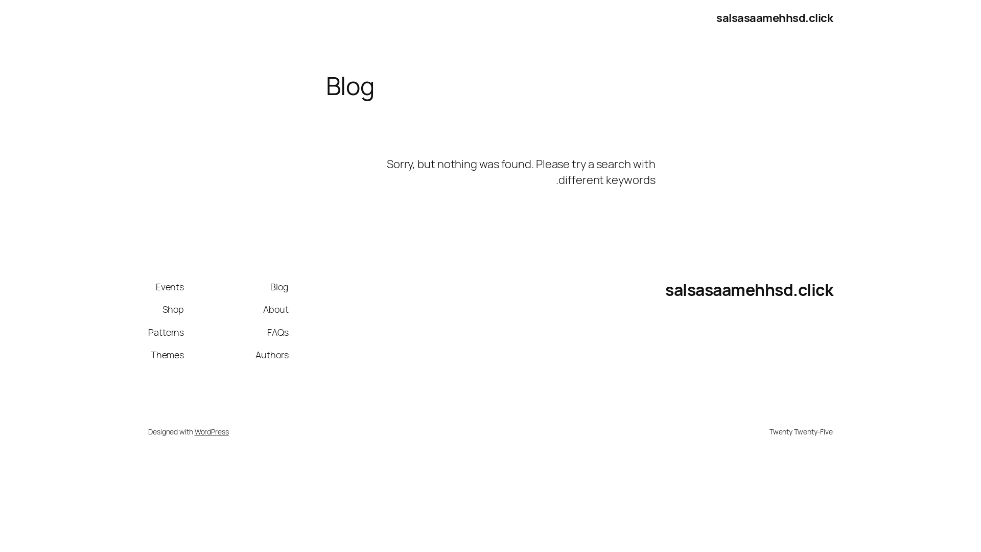 website screenshot of https://salsasaamehhsd.click/