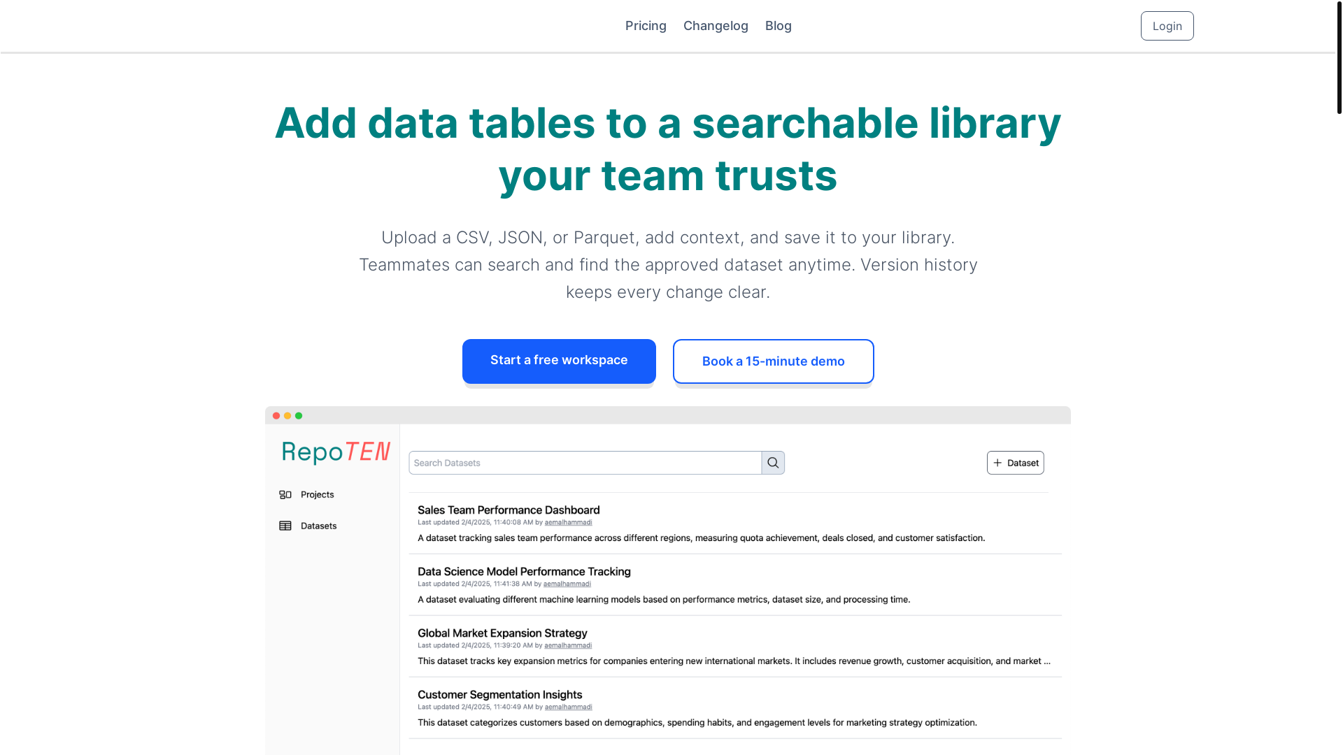 website screenshot of https://repoten-landing-astro.pages.dev/