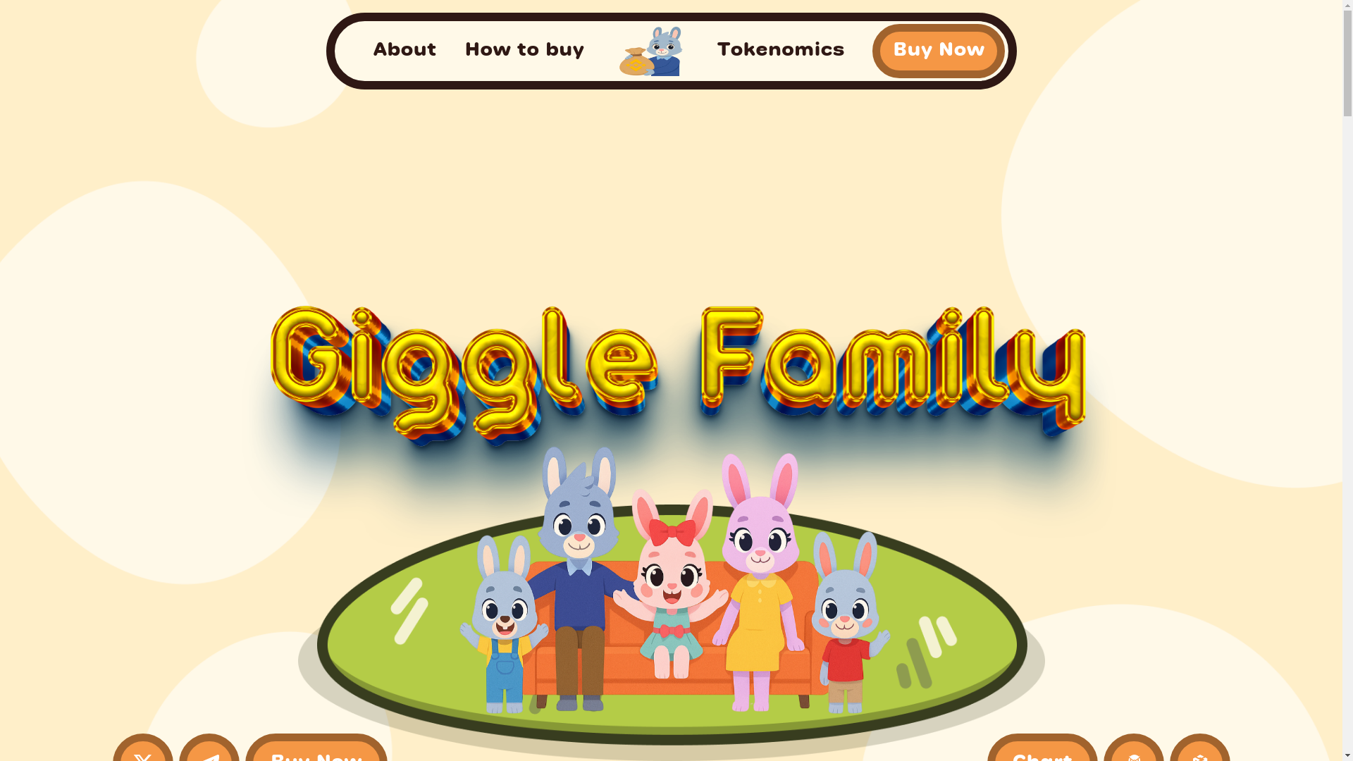 website screenshot of https://gigglefamily.xyz/
