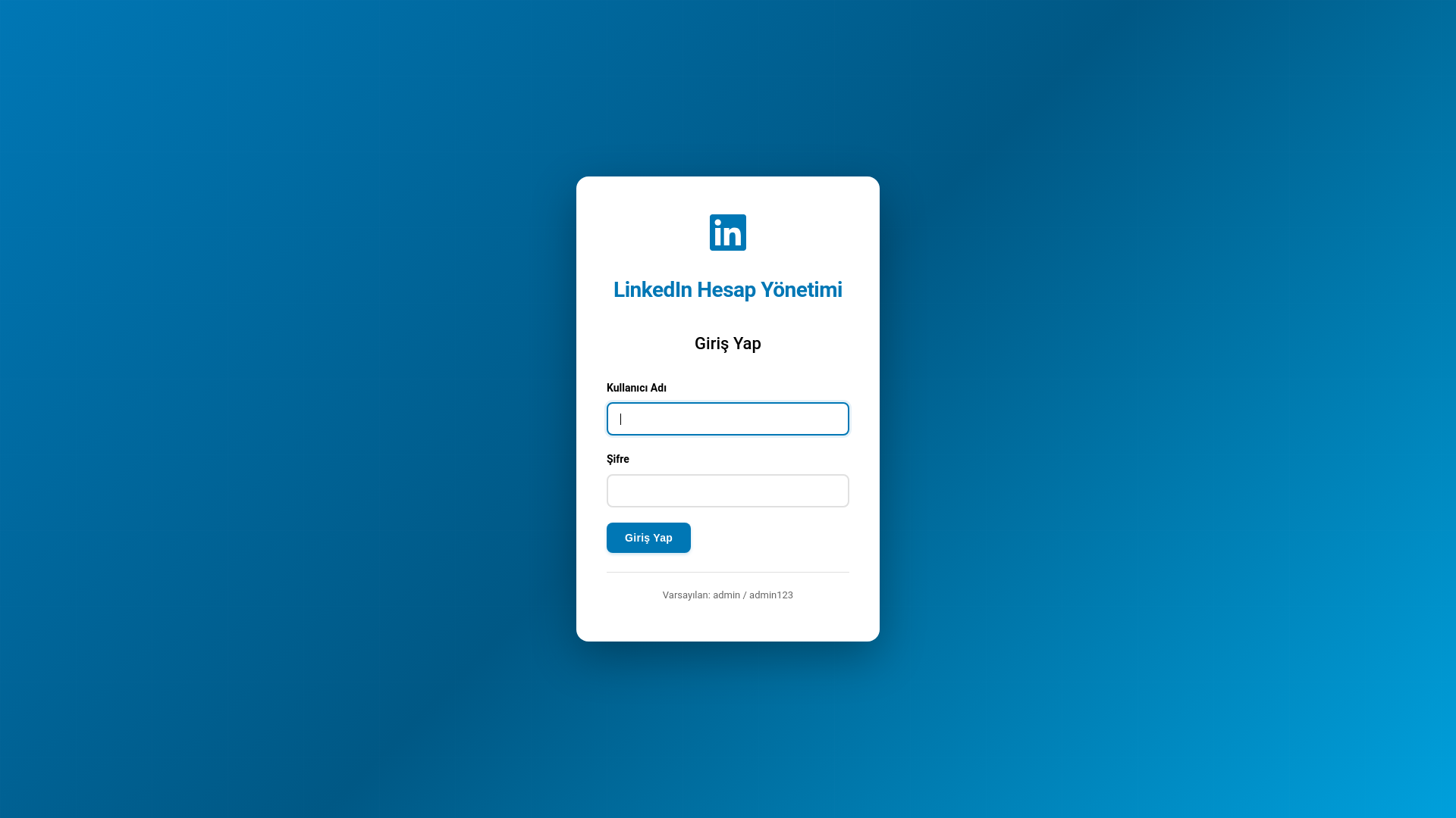 website screenshot of https://linkedin.ortakbaski.com.tr