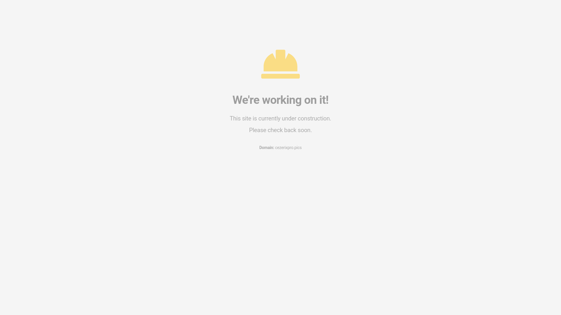 website screenshot of https://cezerixpro.pics/