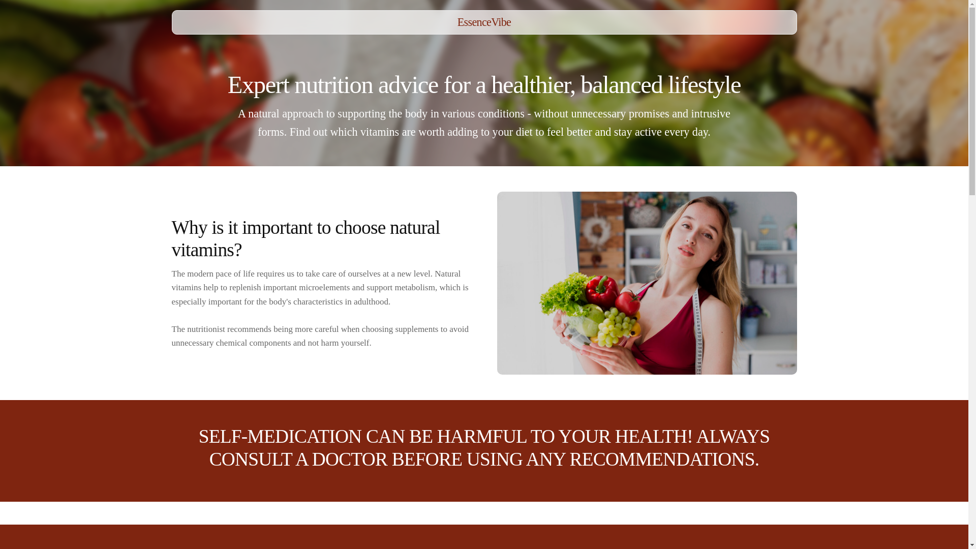 website screenshot of https://essencevibeta.com/