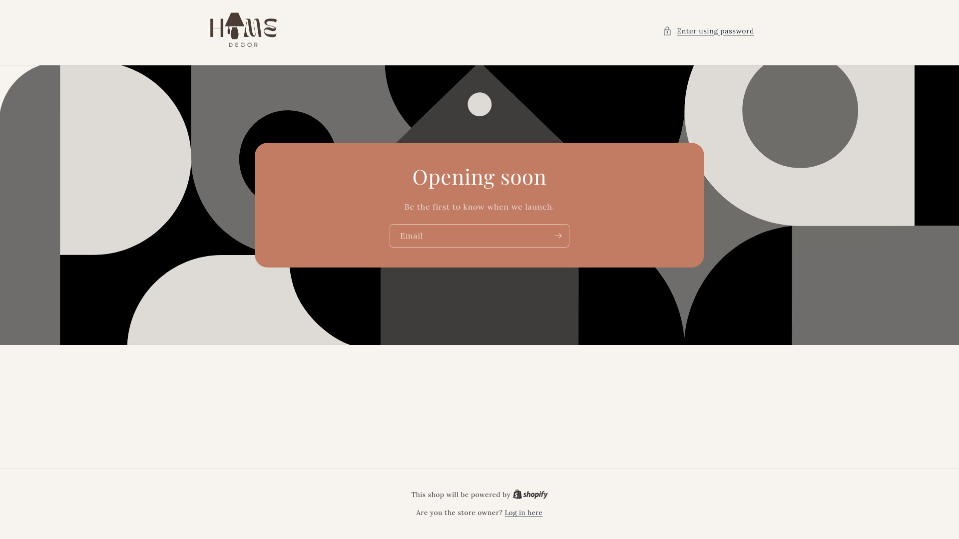 website screenshot of https://homedecorsniche.com/