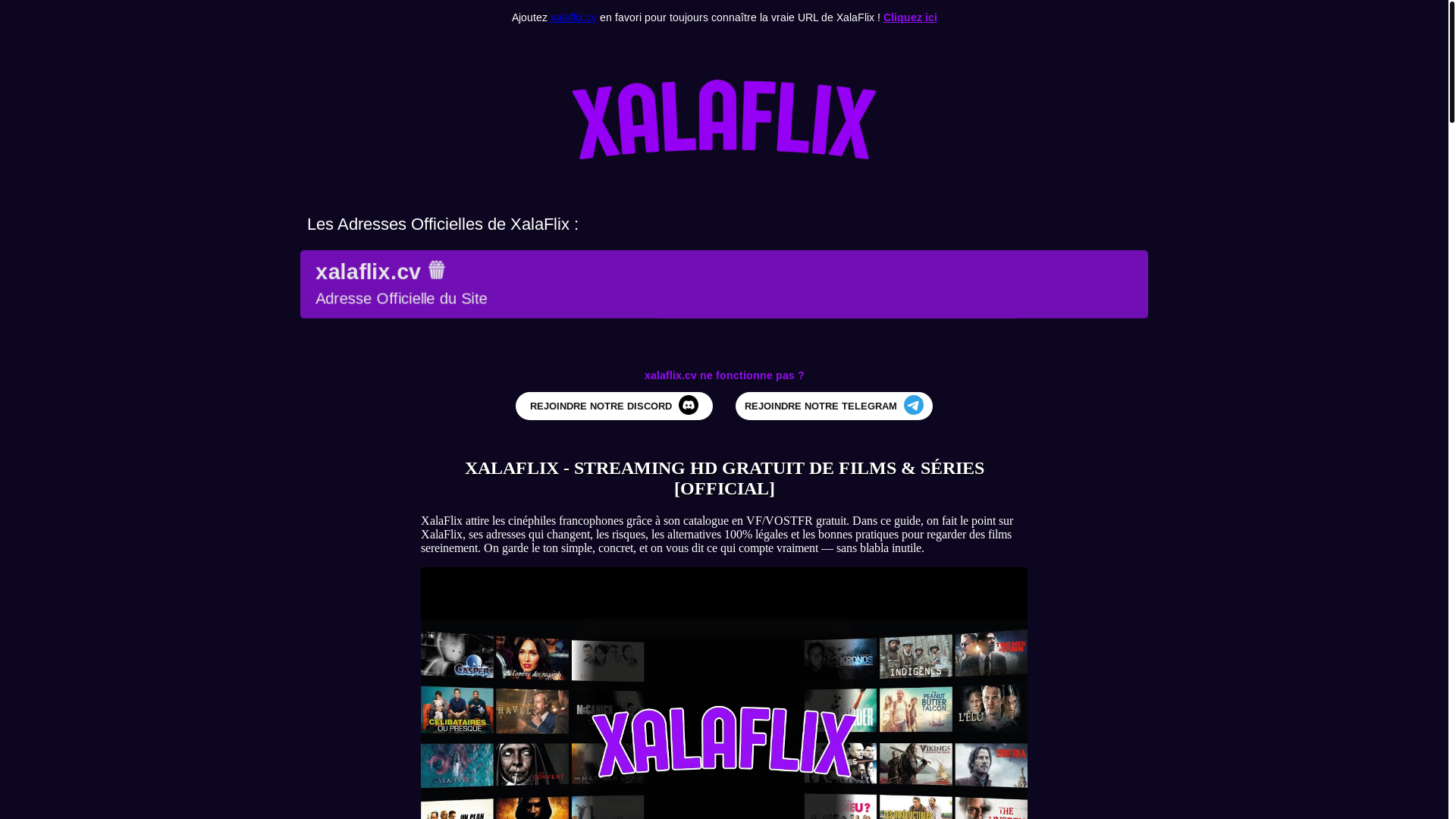 website screenshot of https://xalaflix-casa.pages.dev/