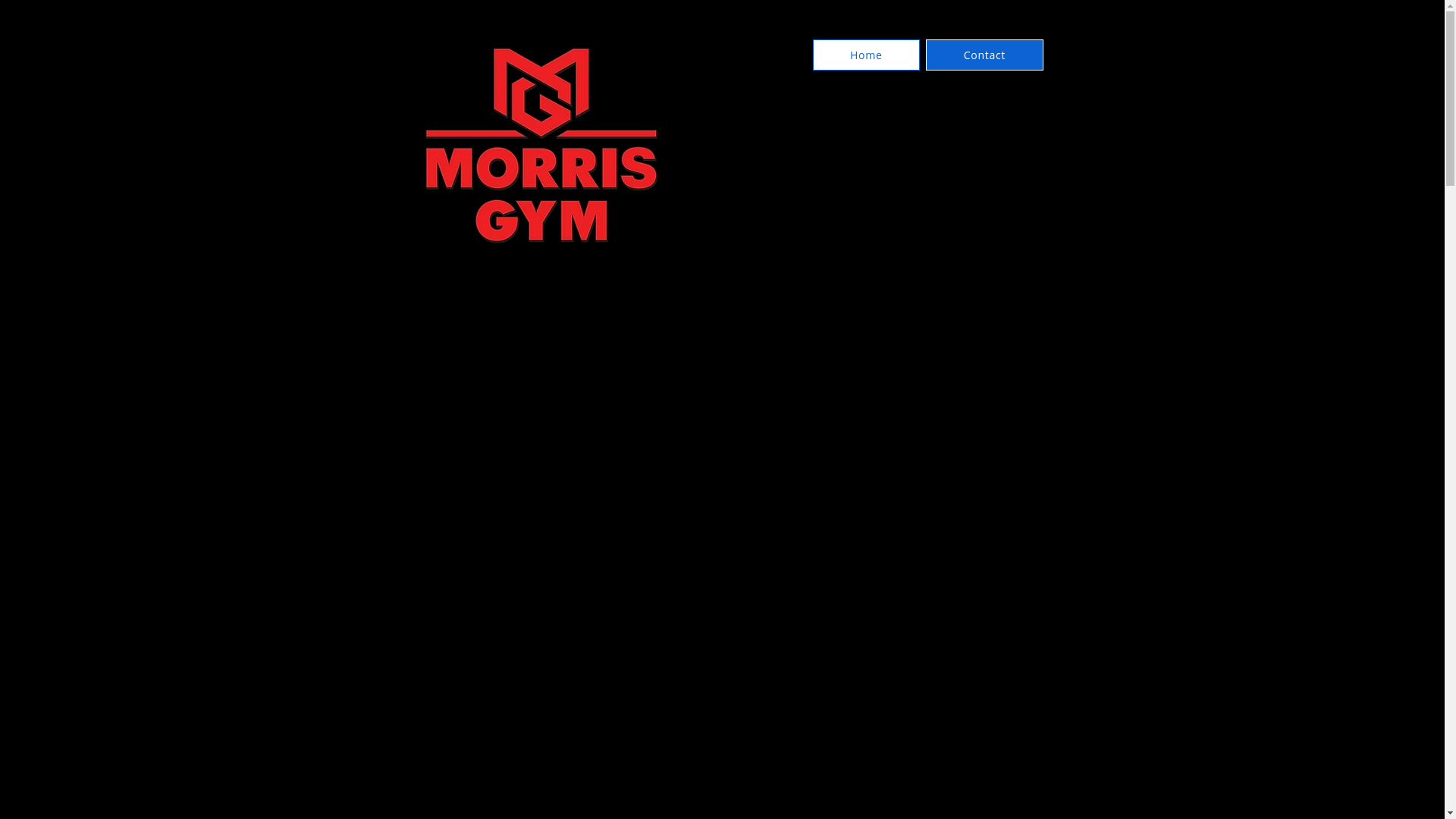 website screenshot of https://morrisgym.com/