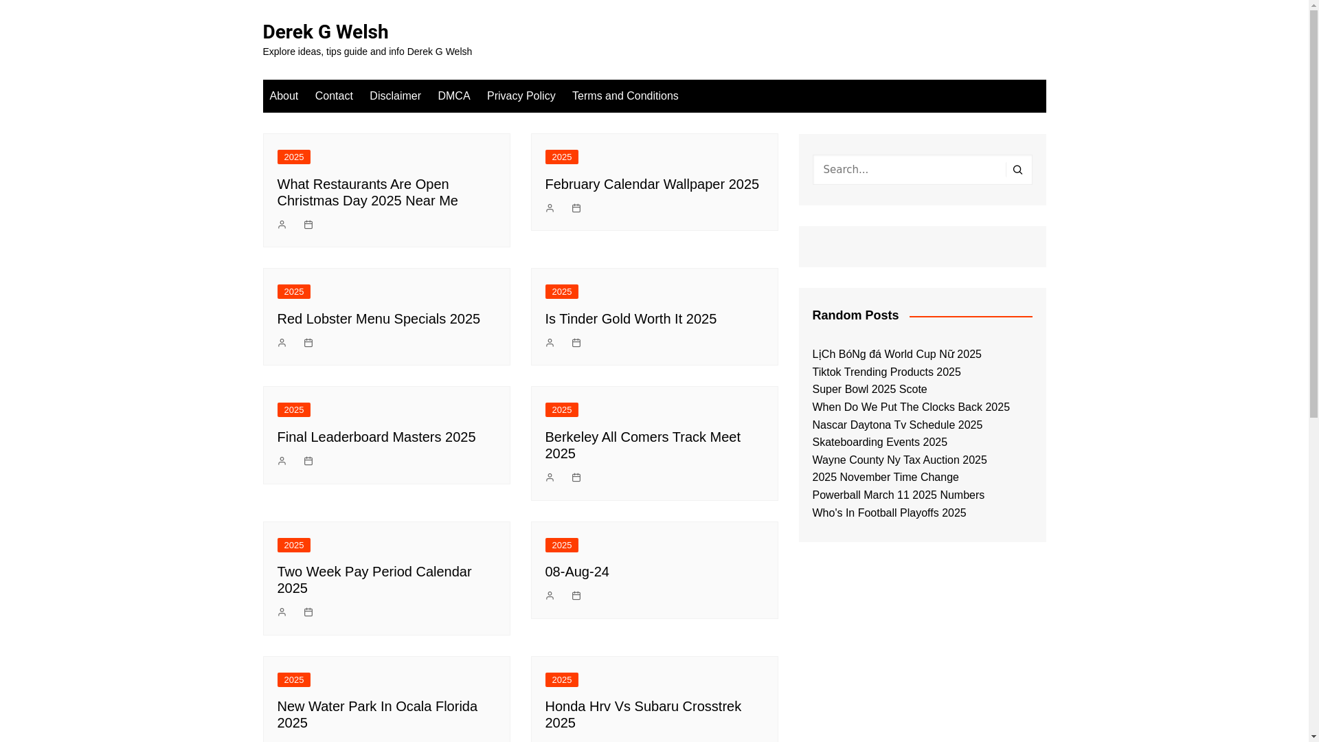 website screenshot of https://derekgwelshb.pages.dev/