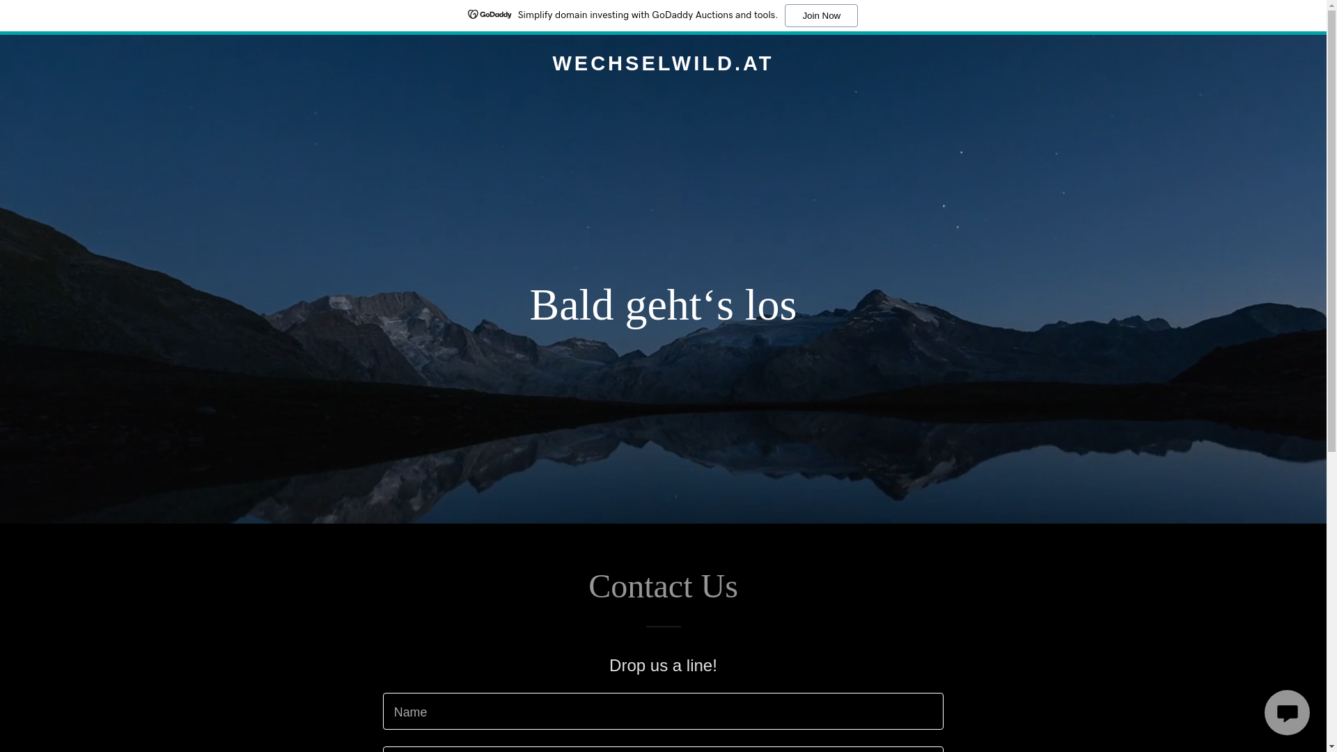 website screenshot of https://wechselwild.at/
