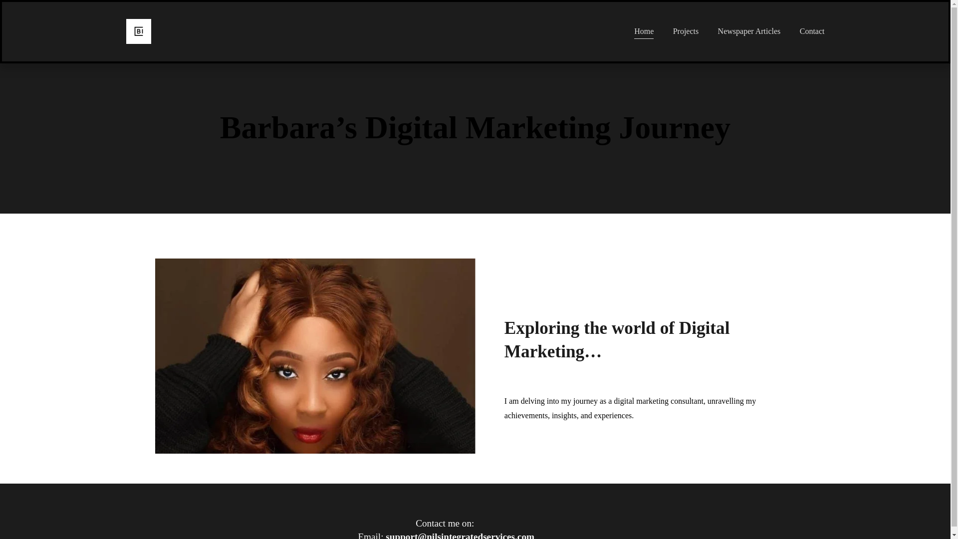 website screenshot of https://barbaraidem.uk/