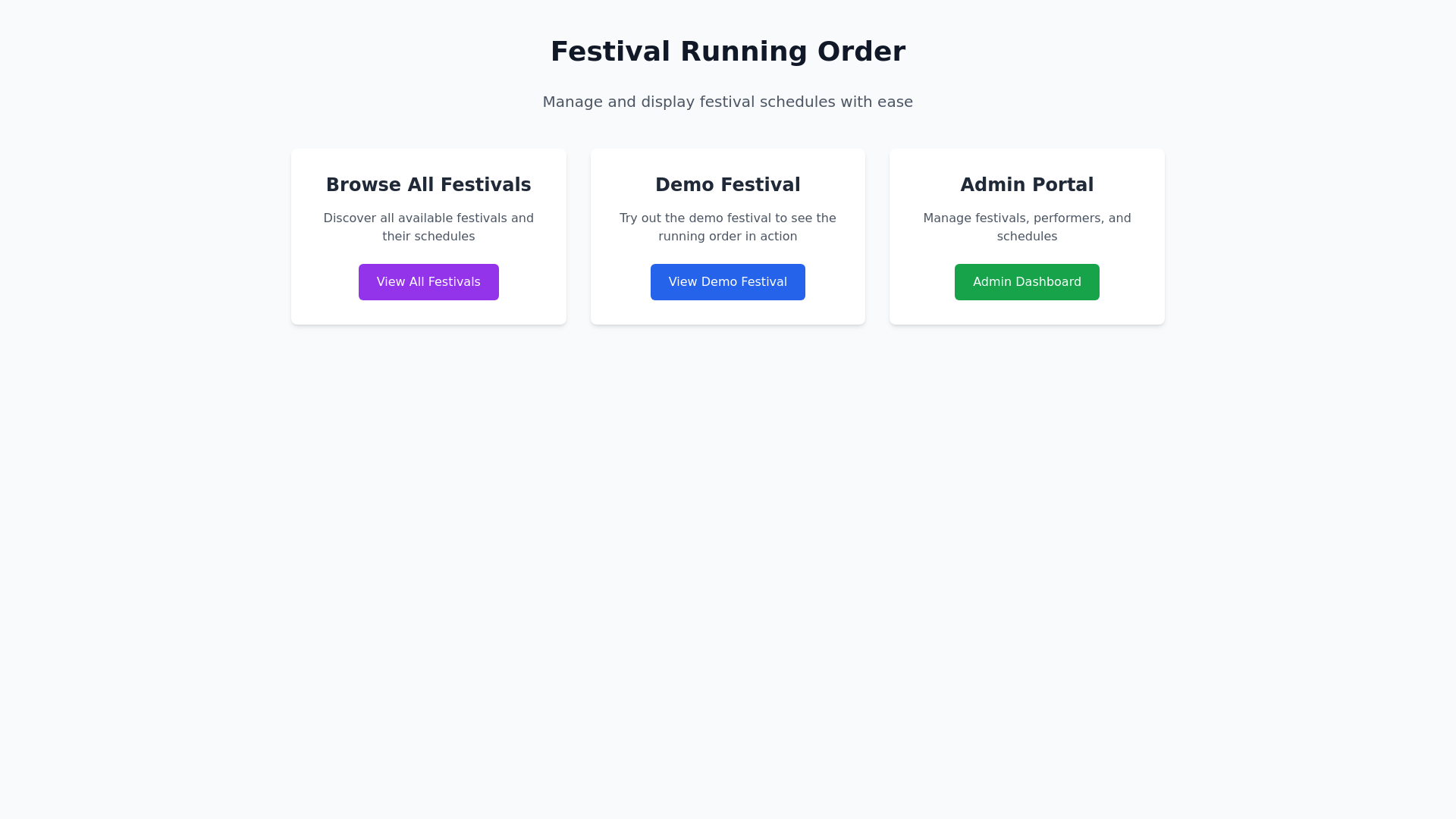 website screenshot of https://festival-frontend.pages.dev/