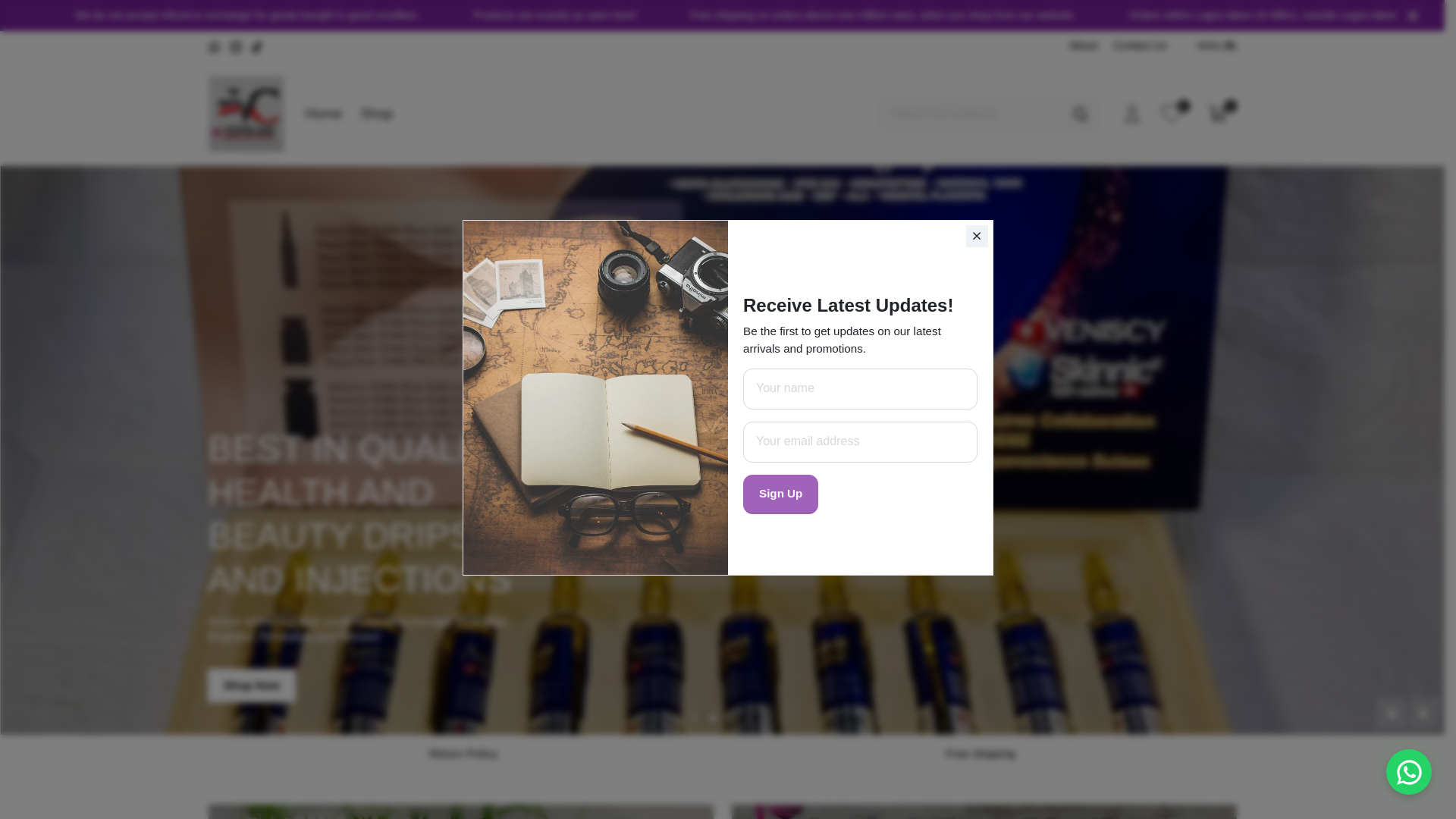 website screenshot of https://ventiangels.com/