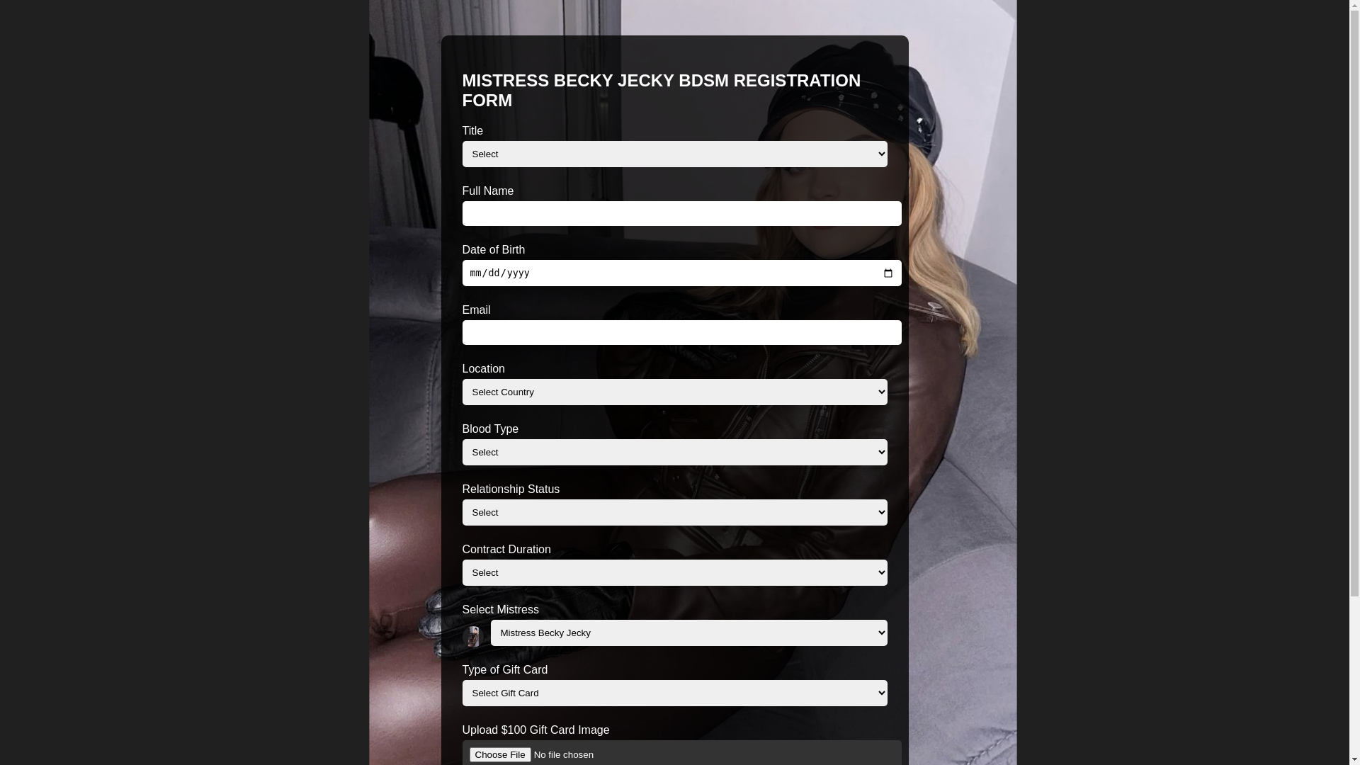 website screenshot of https://missbeckyjeckyregistrationform.pages.dev/