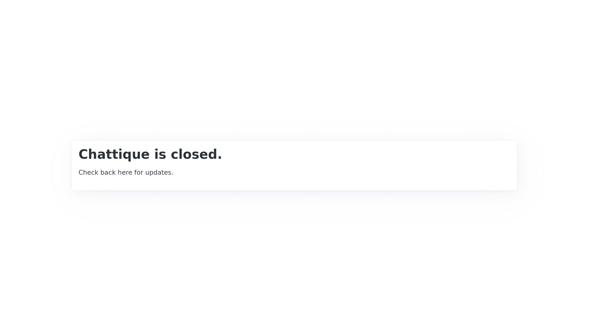 website screenshot of https://chat.chattique.com/