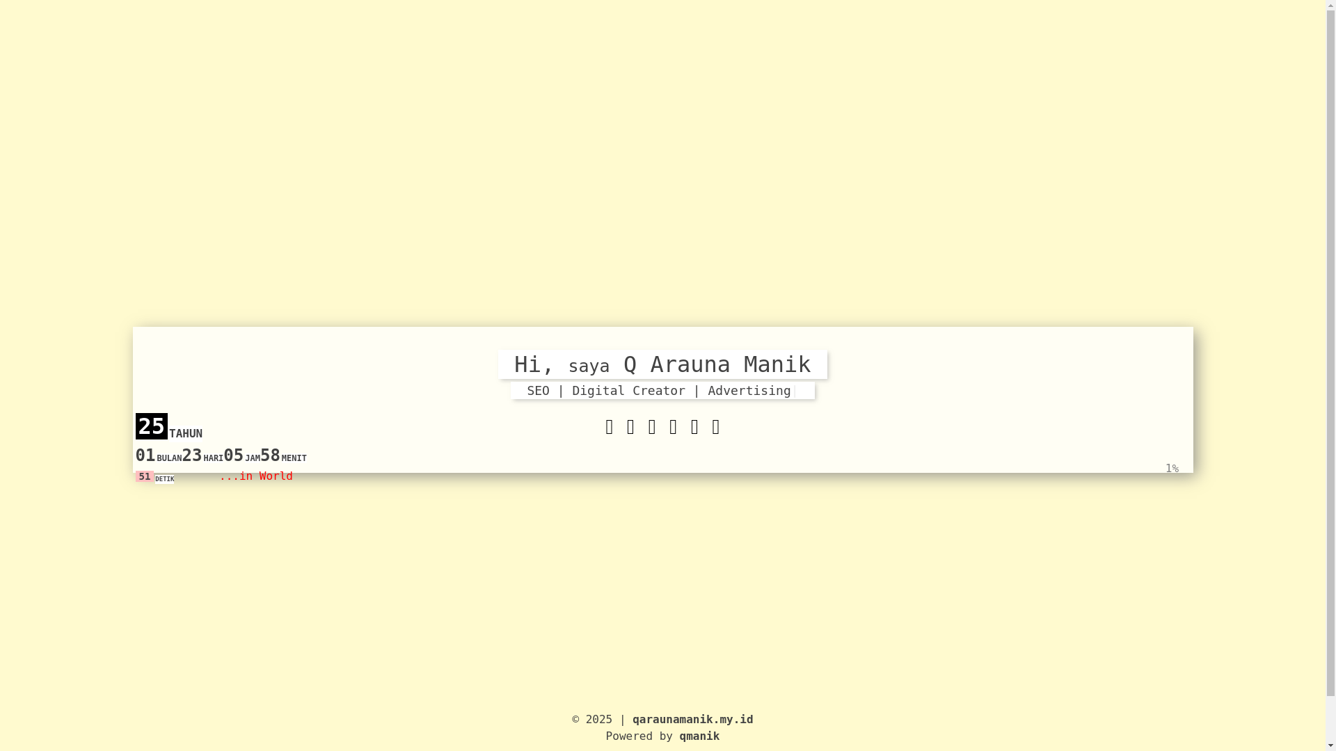 website screenshot of https://qaraunamanik.pages.dev/