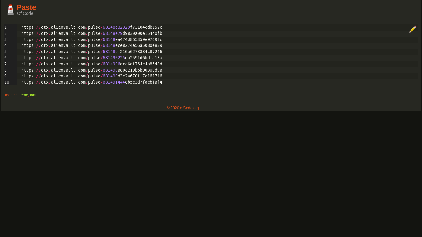website screenshot of https://paste.ofcode.org/32CYxSUDFU9AbQhWT5s798Z
