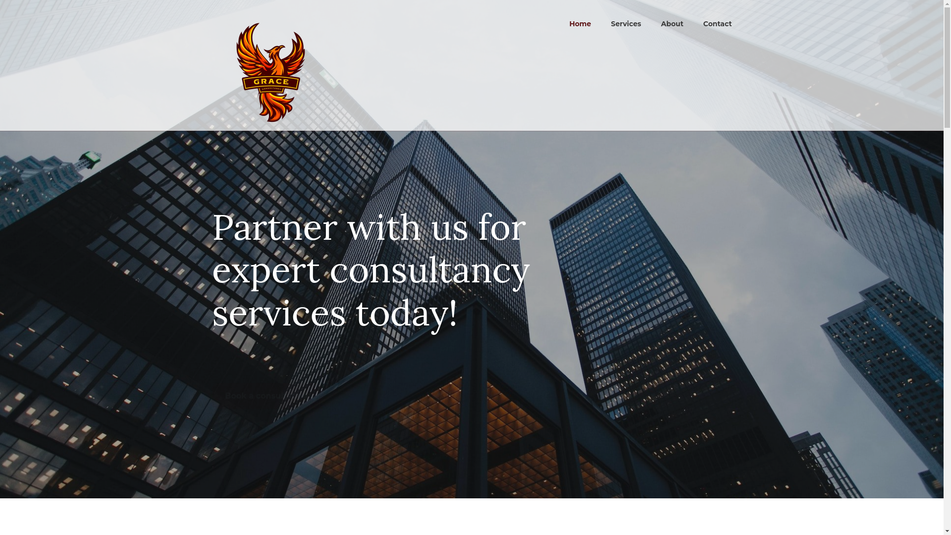 website screenshot of https://graceconsultancyfze.com/