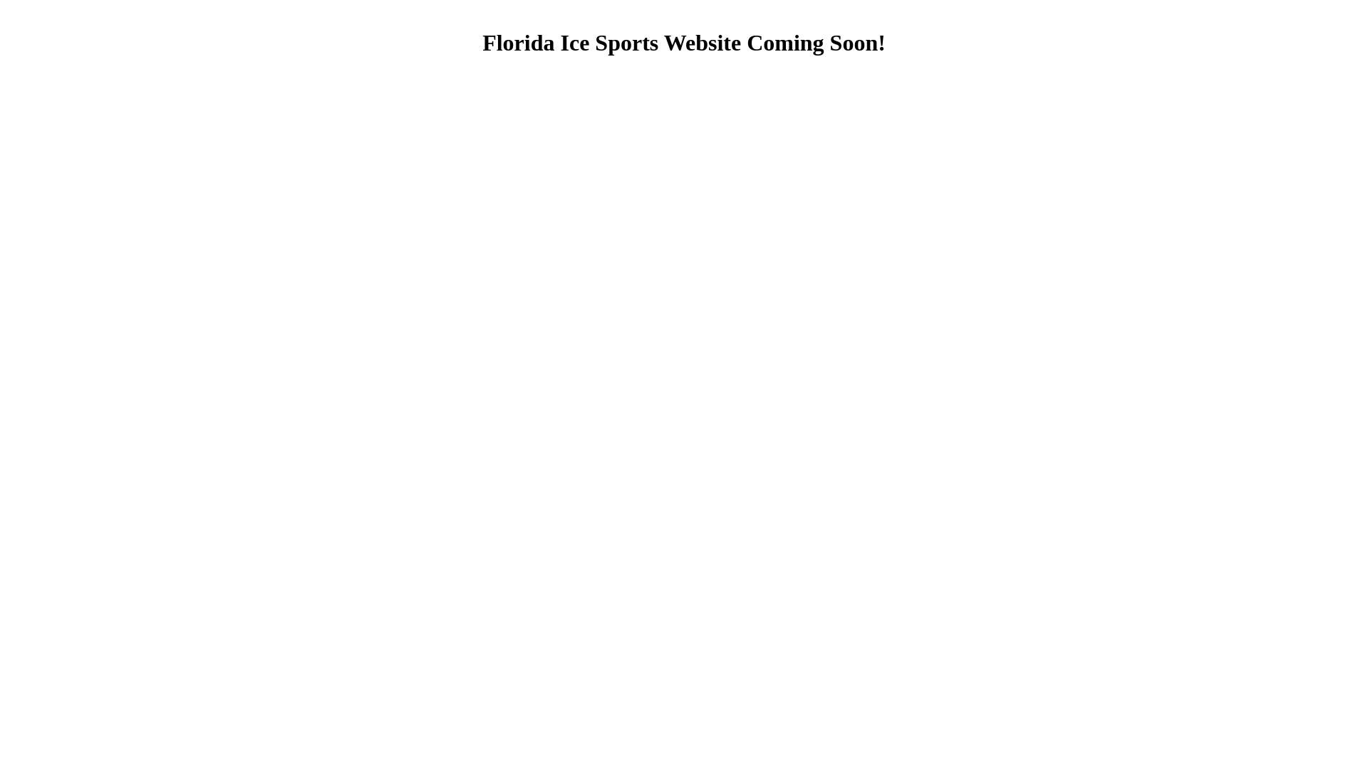 website screenshot of https://floridaicesports.org/