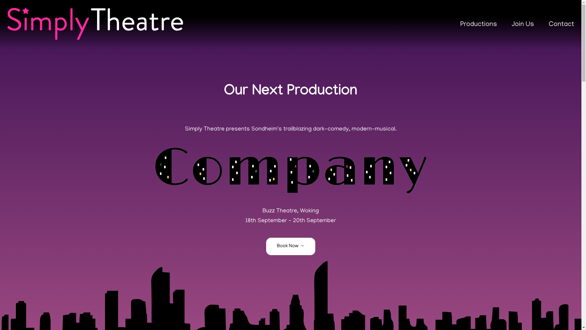 website screenshot of https://simplytheatre.pages.dev/