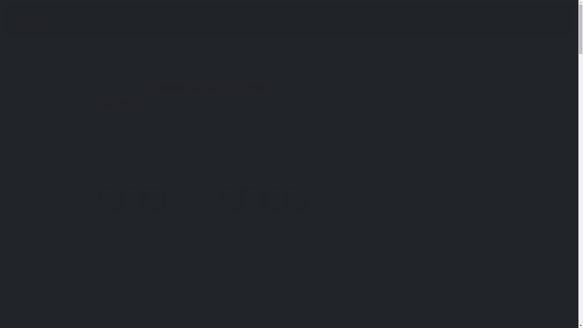website screenshot of https://swastik-raj-vansh-singh.space/