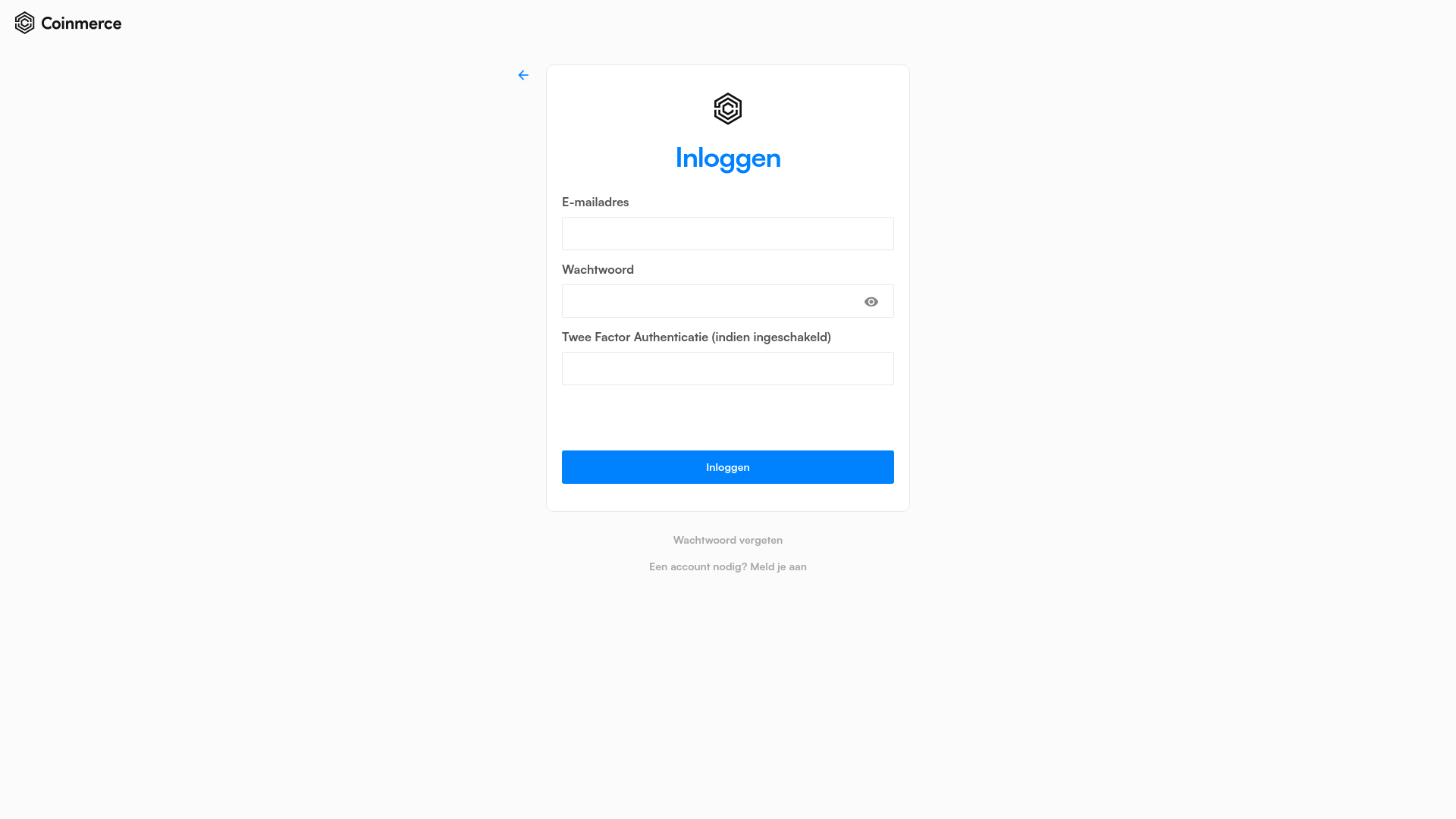 website screenshot of https://coinmerce.pages.dev/
