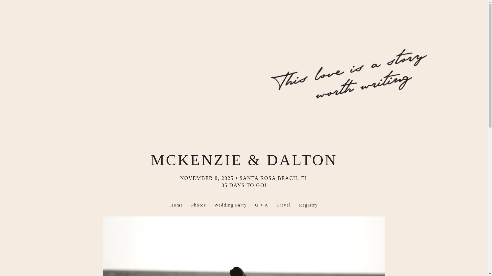 website screenshot of https://mckenzieanddalton.com/