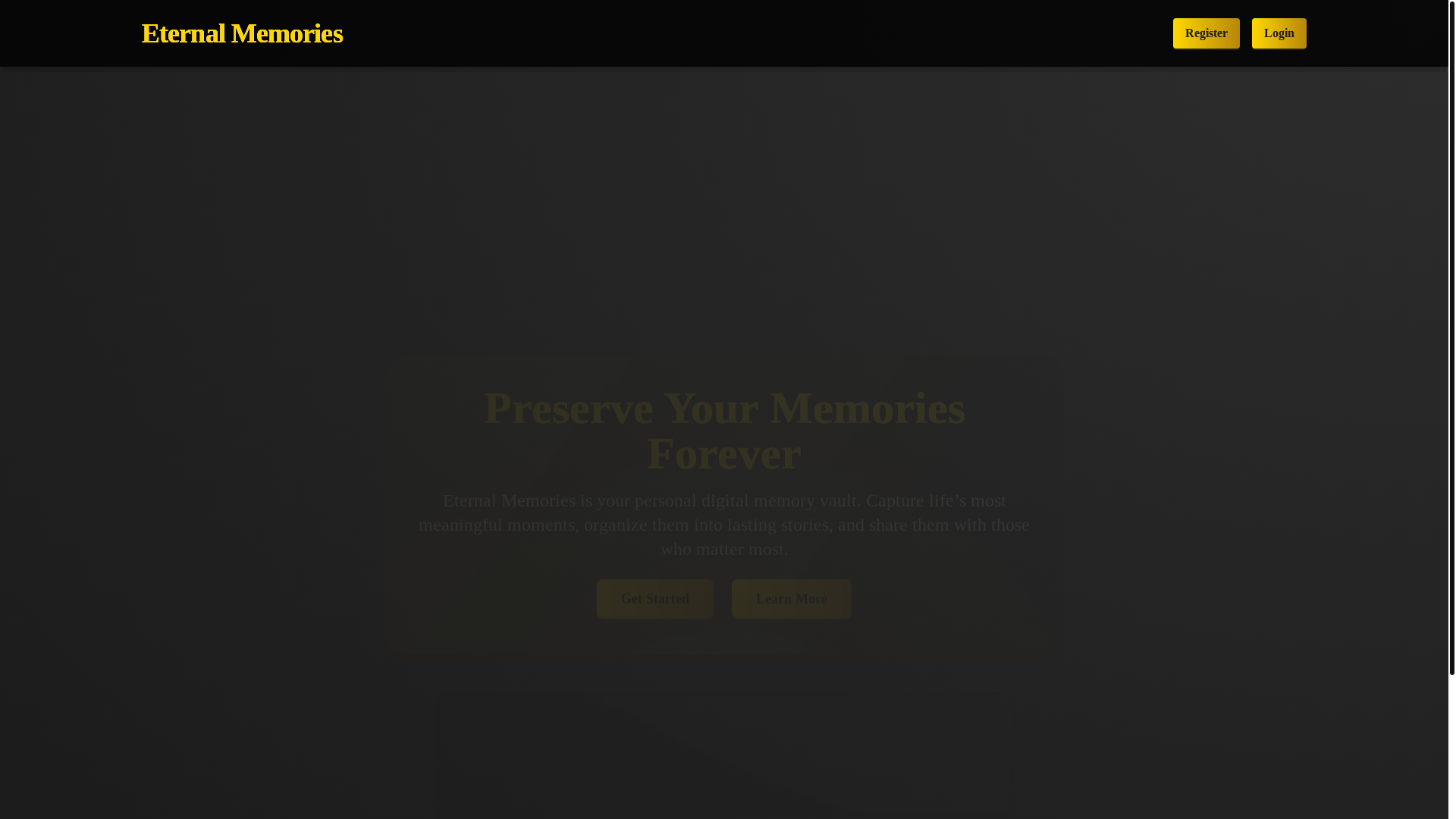 website screenshot of https://mymemoria.pl/