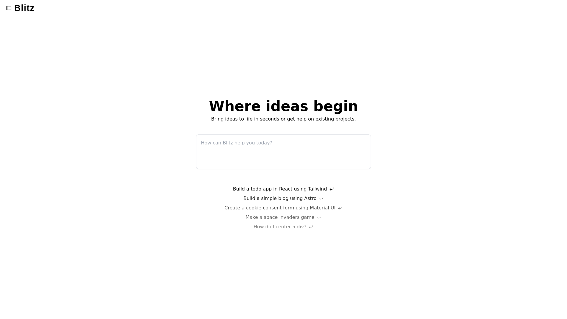 website screenshot of https://blitz-test-dcc.pages.dev/