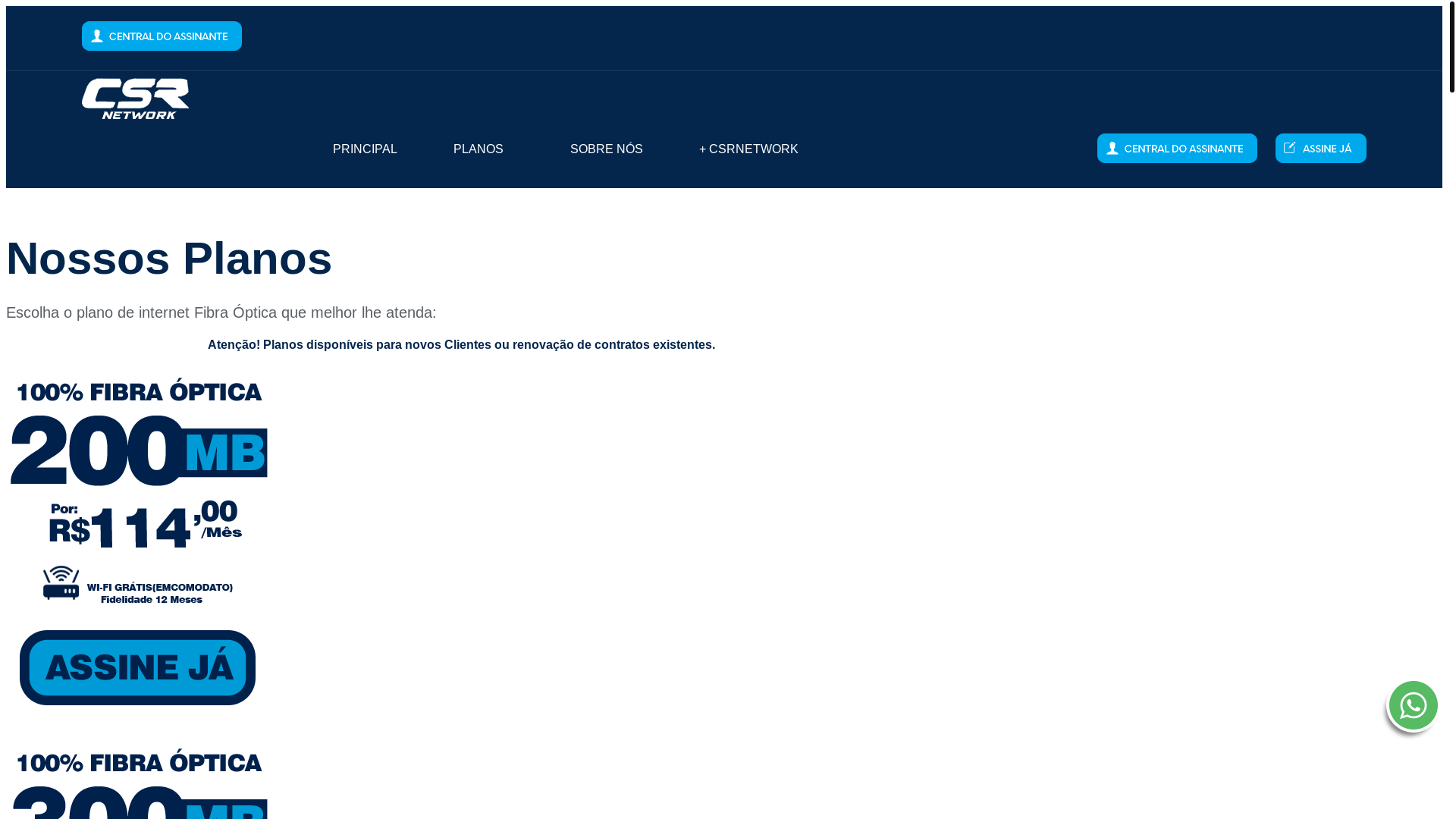 website screenshot of https://csrnetwork.com.br