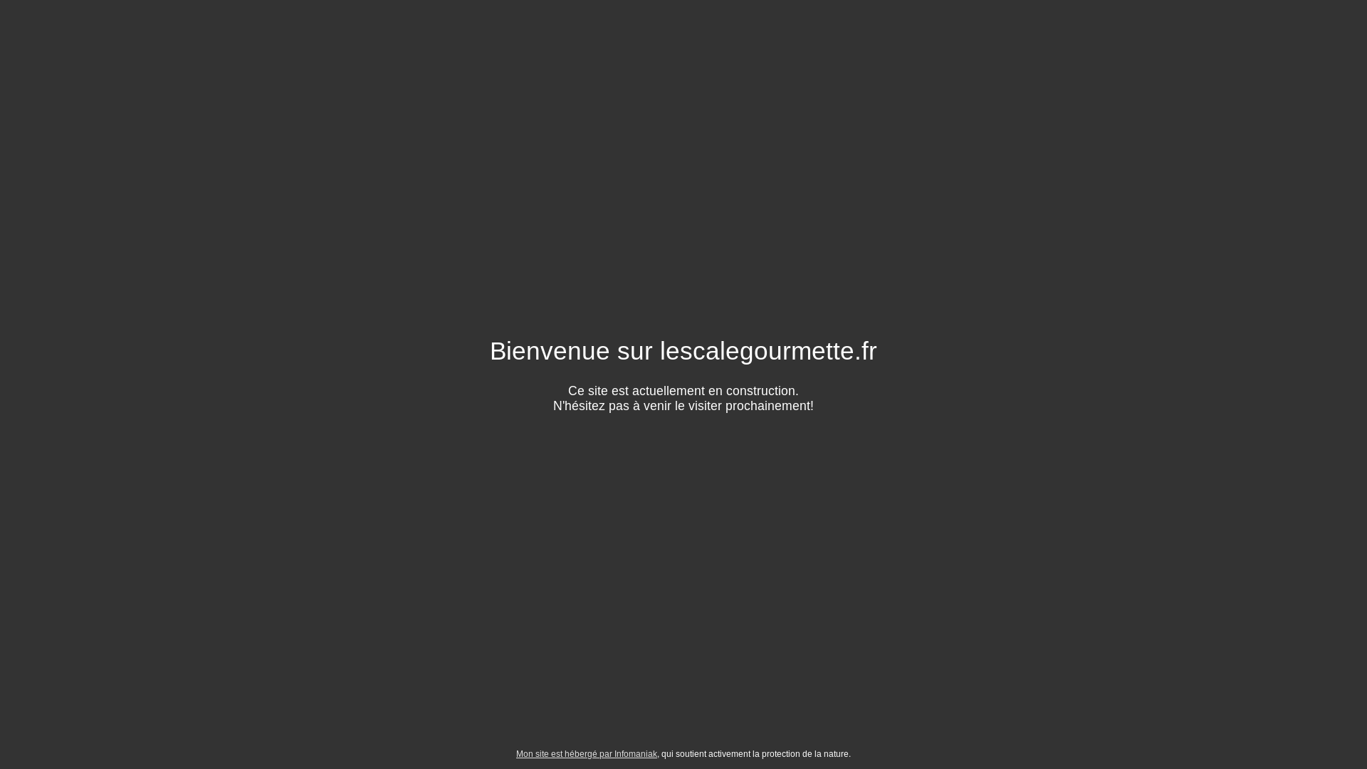 website screenshot of https://lescalegourmette.com/