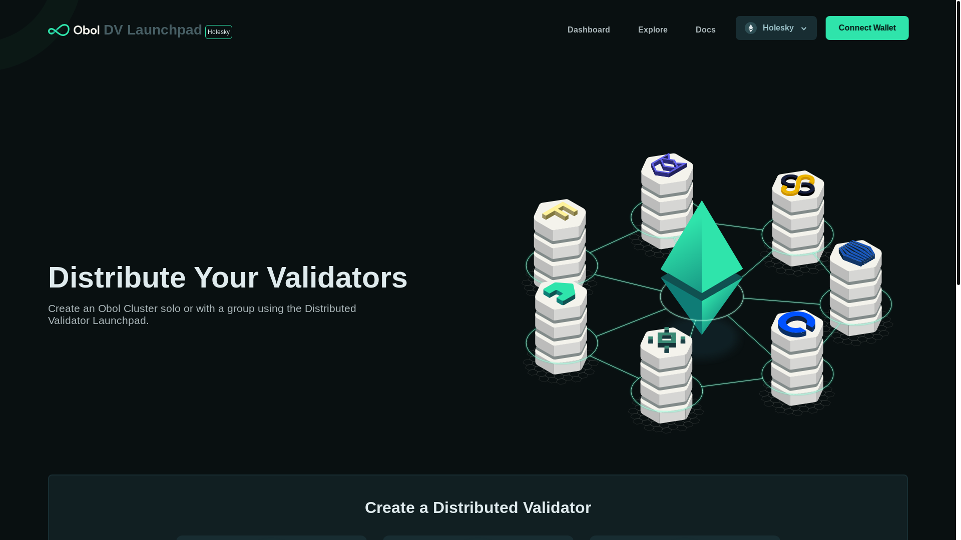 website screenshot of https://dv-launchpad-qa.pages.dev/