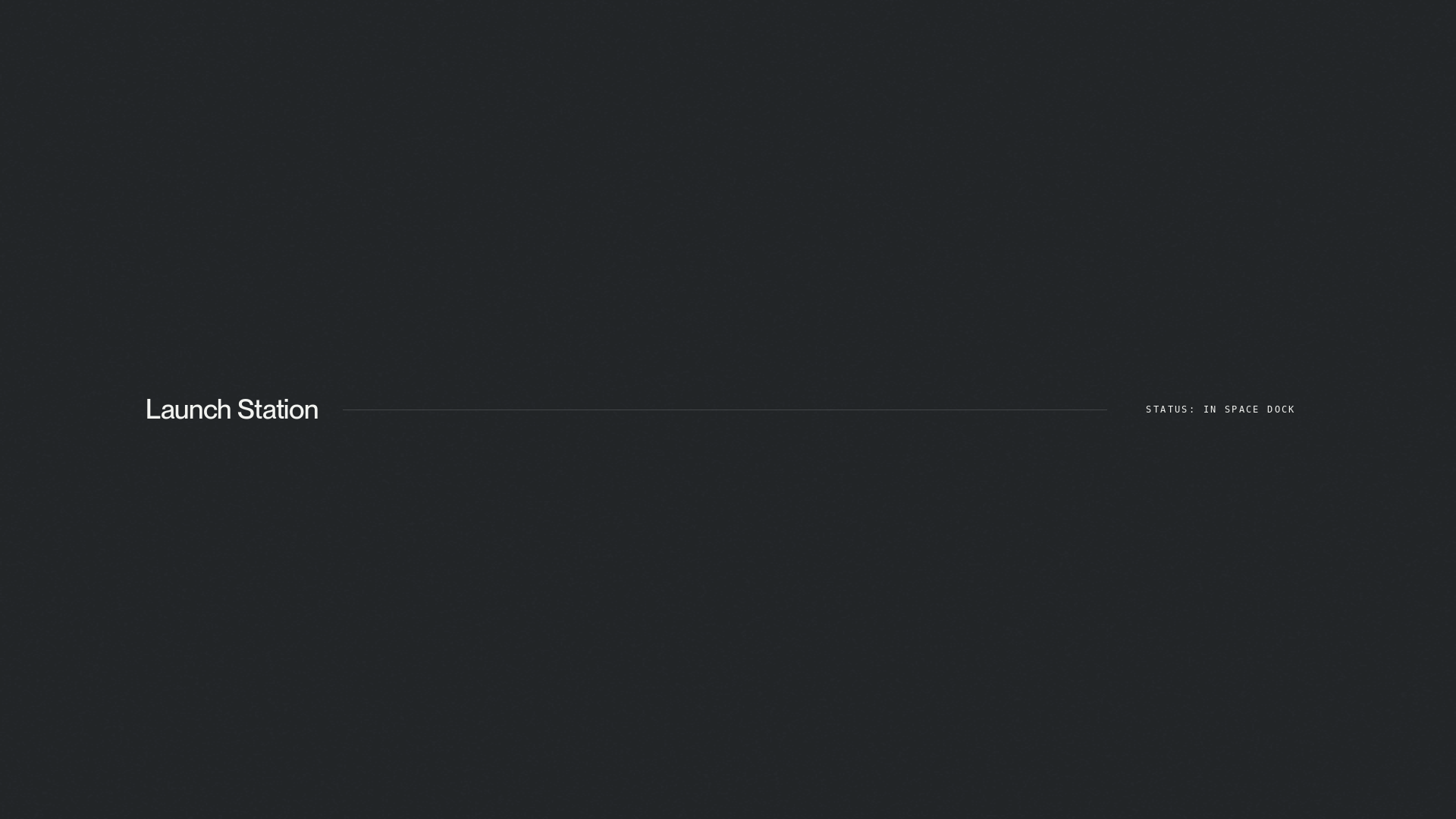 website screenshot of https://launchstation.pages.dev/