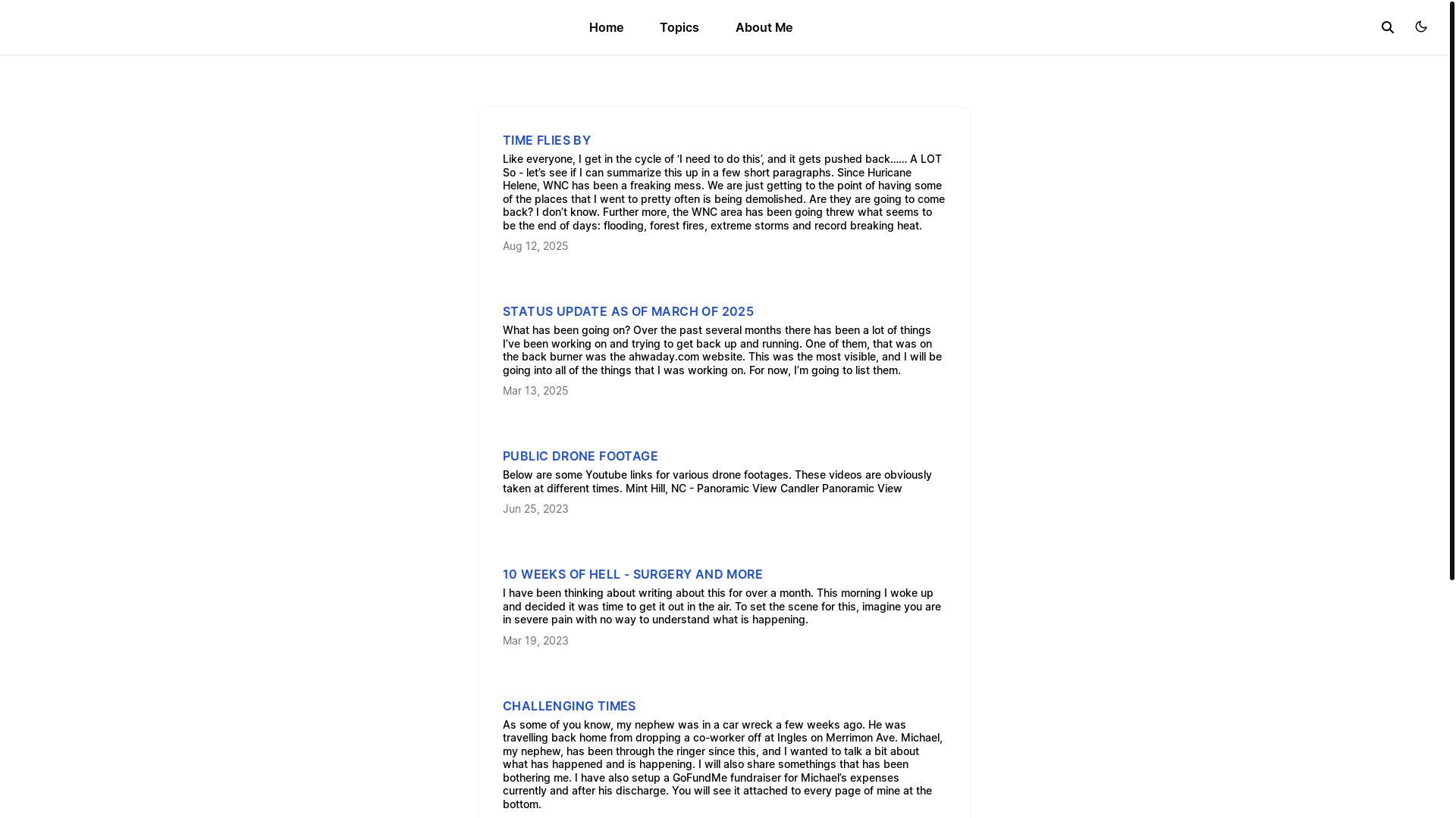 website screenshot of https://ahwaday.pages.dev/