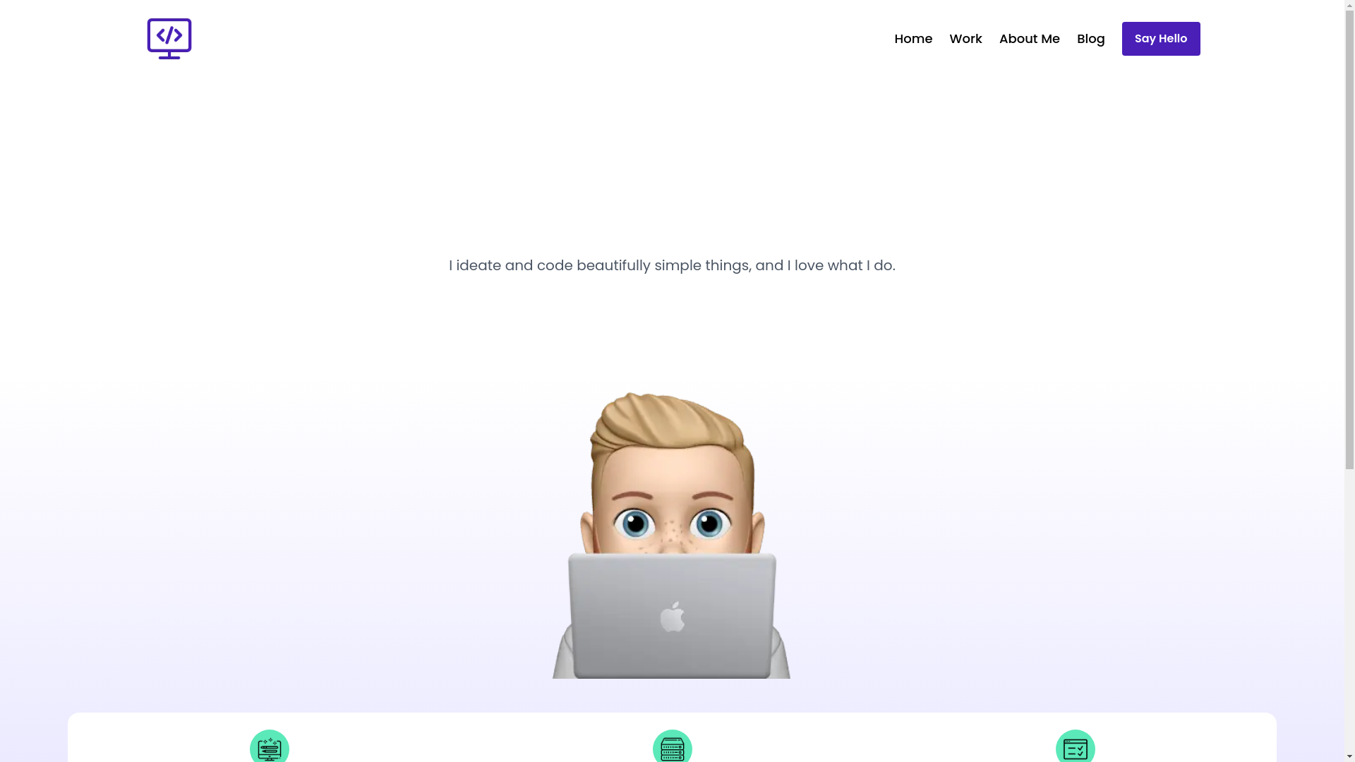 website screenshot of https://andrewpayne.me/