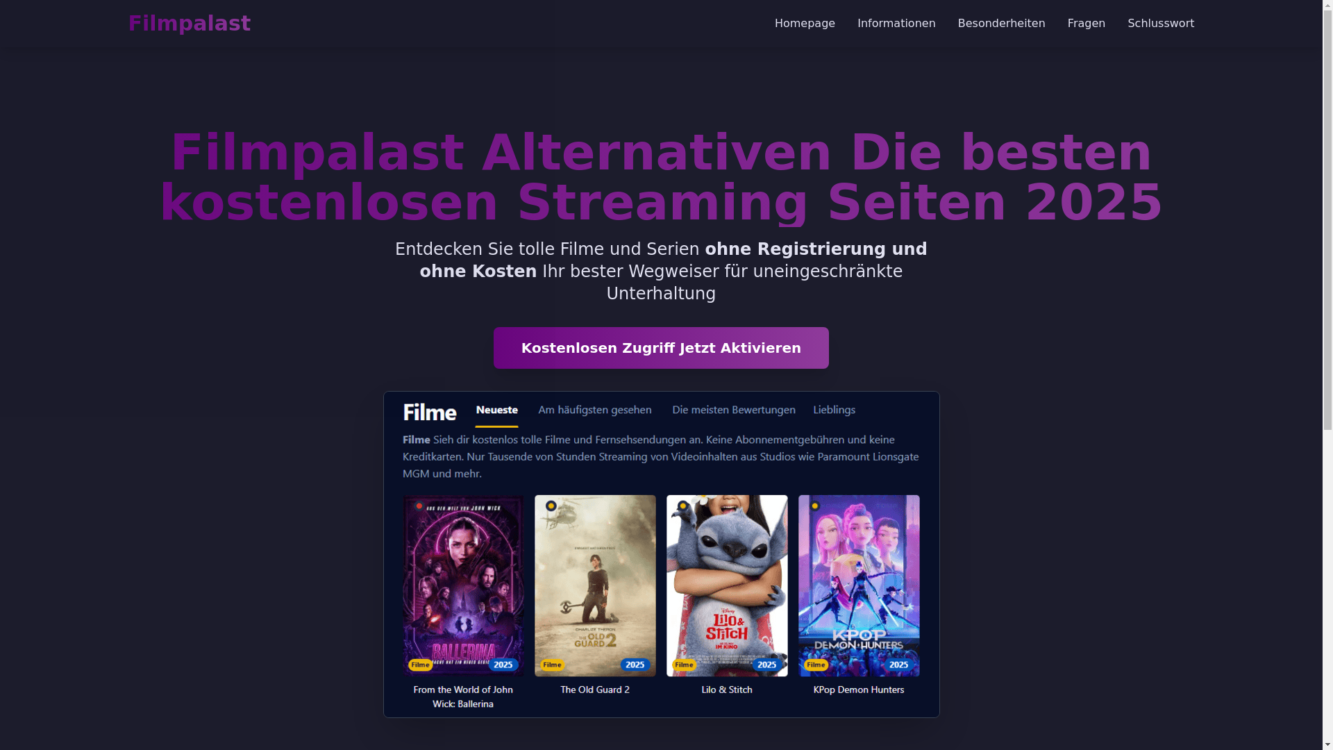 website screenshot of https://filmpalast-4lw7.pages.dev/