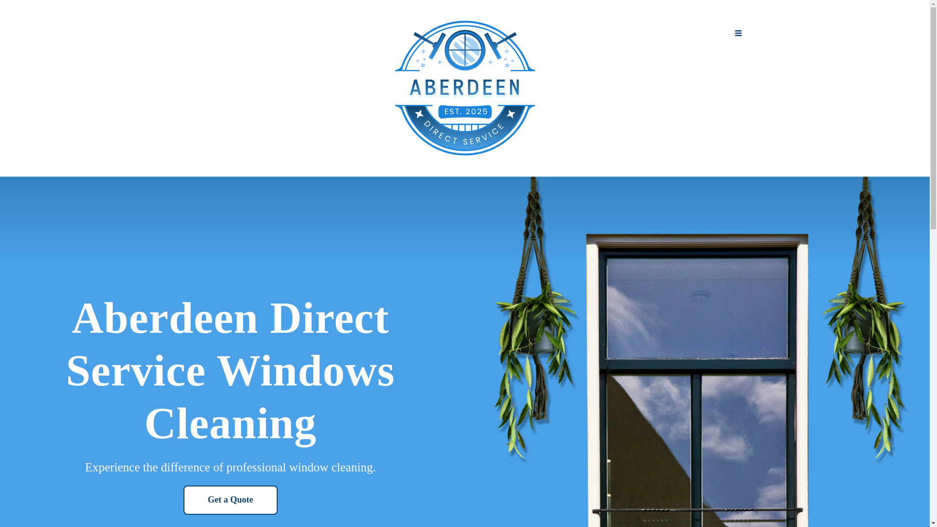 website screenshot of https://aberdeendirectservice.com/
