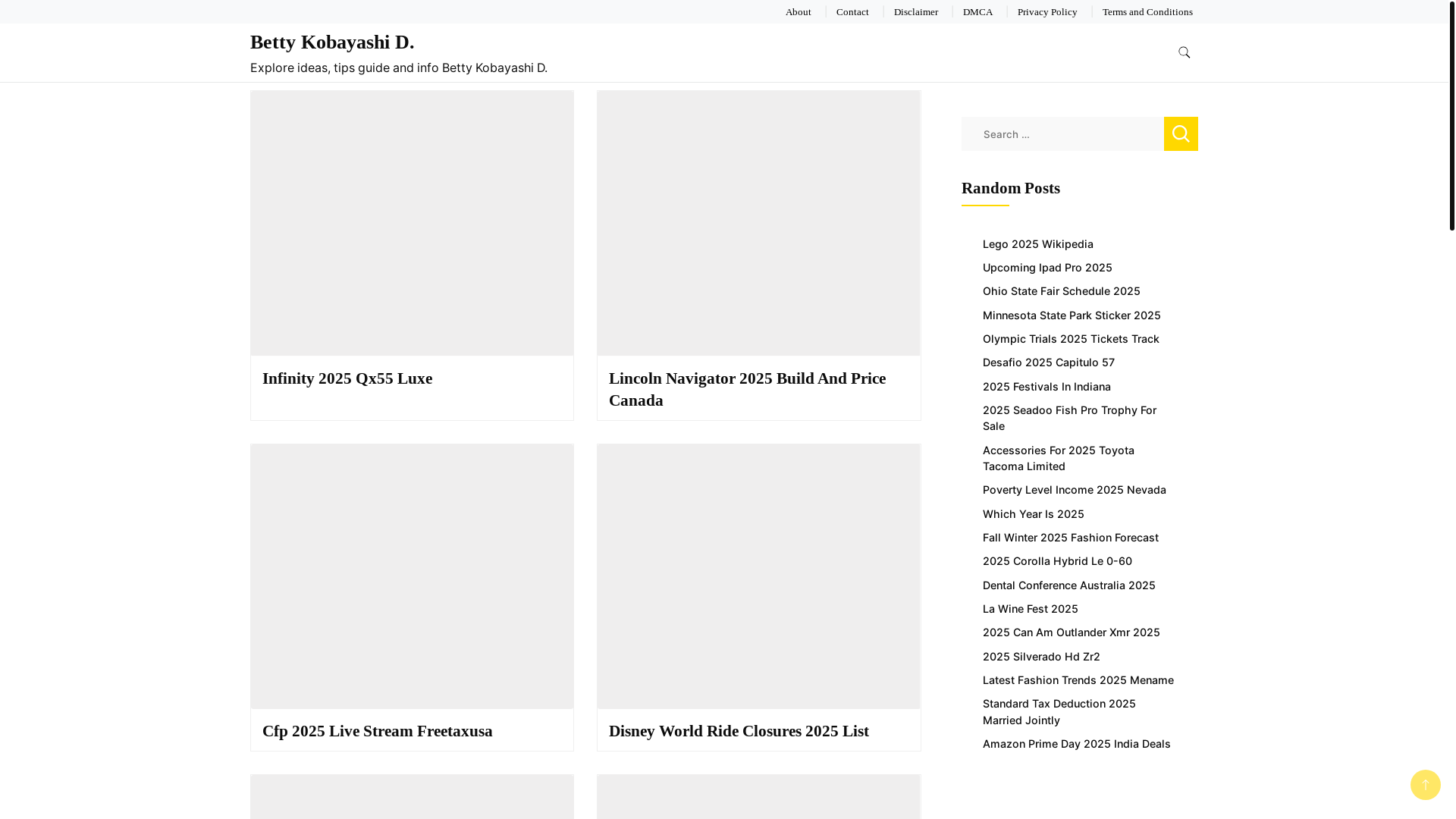website screenshot of https://bettykobayashid.pages.dev/
